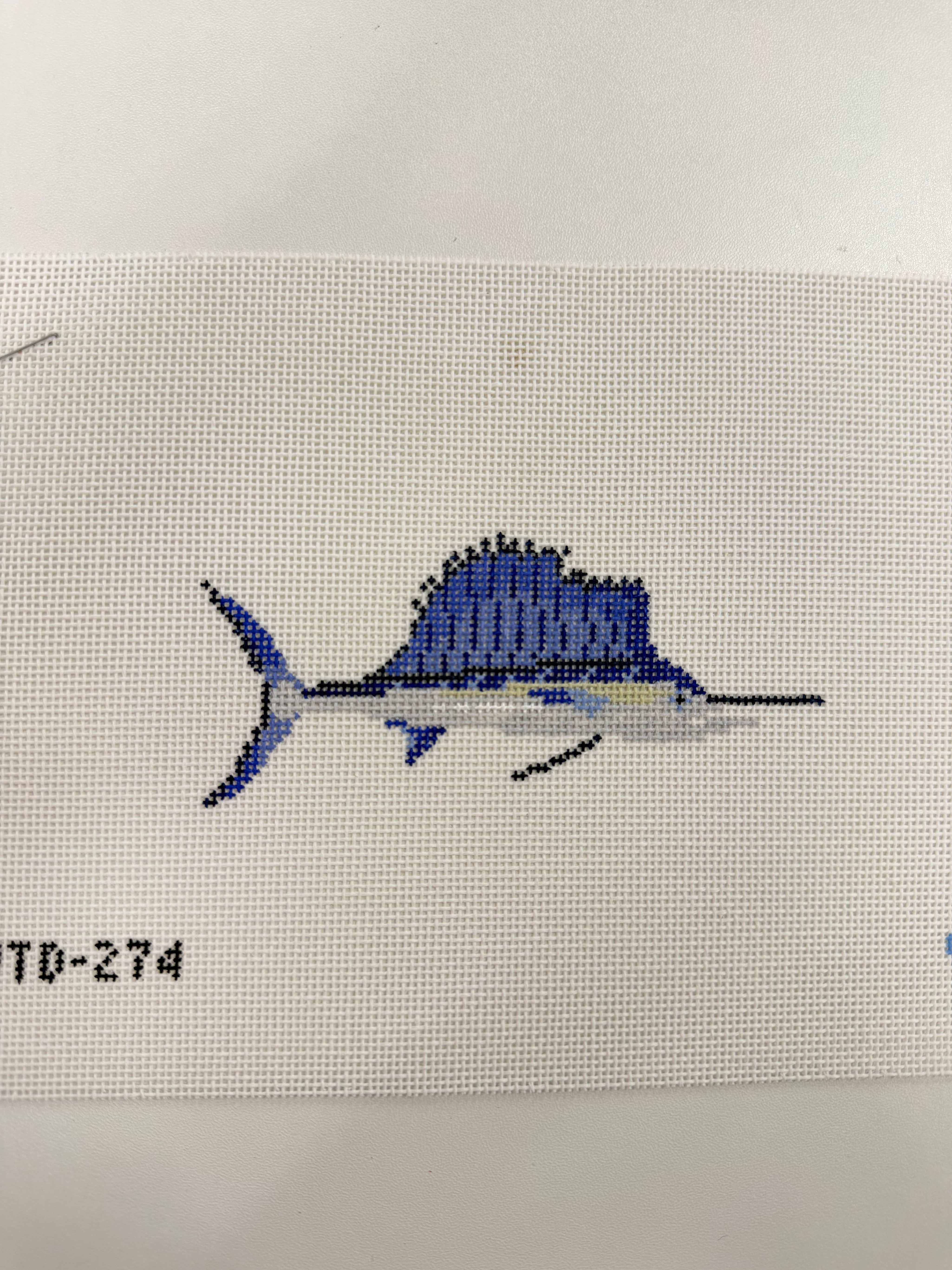 Blue Marlin Fish Canvas