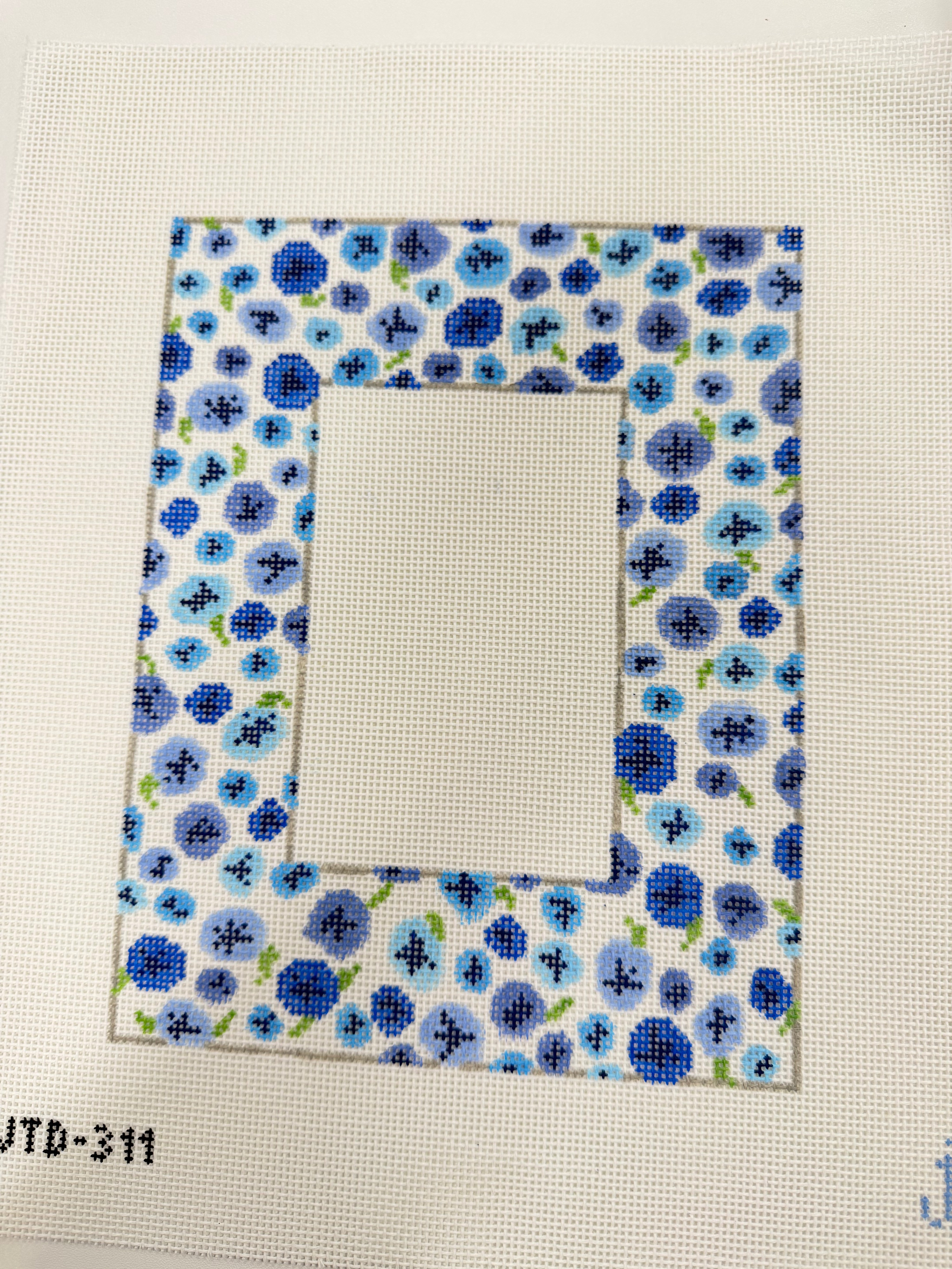 Blueberry Frame Canvas