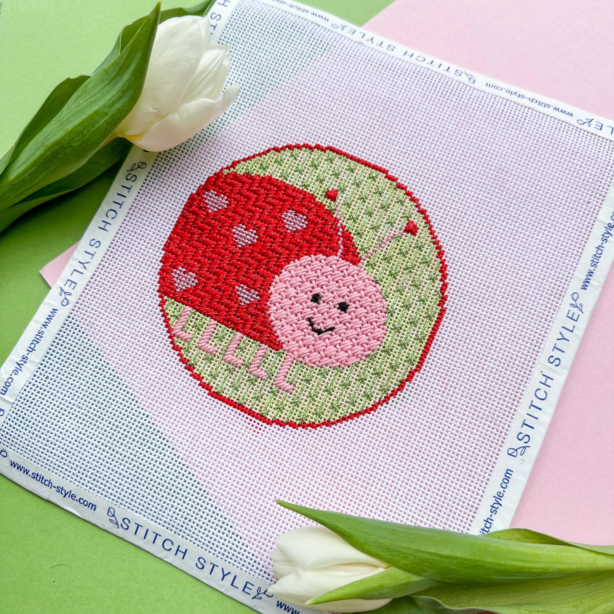 Love Bug Needlepoint Canvas