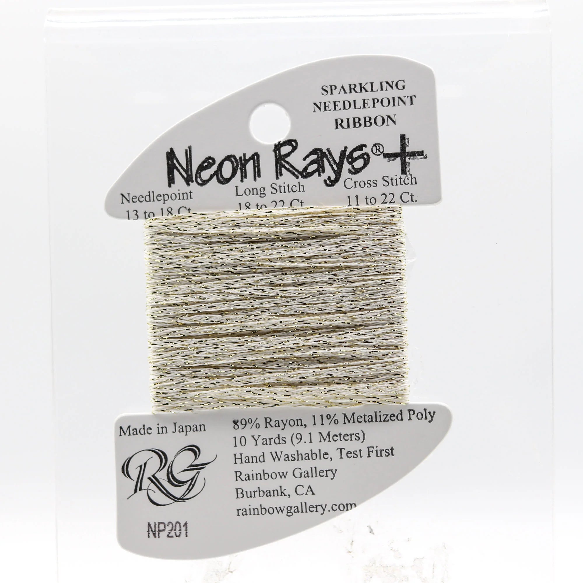 Neon Rays+ NP201-Gold Sparkle