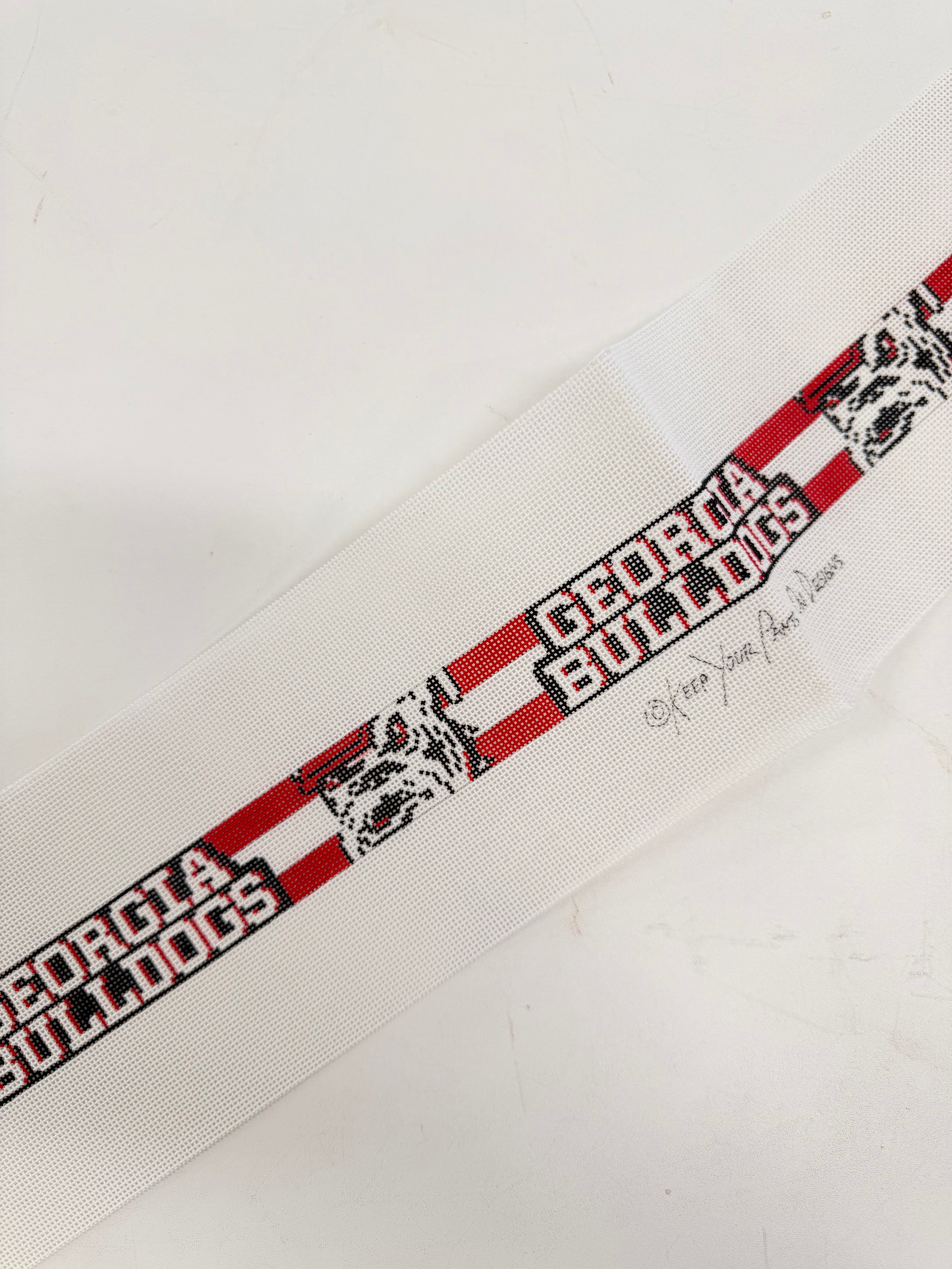 Georgia Bulldogs Belt Canvas