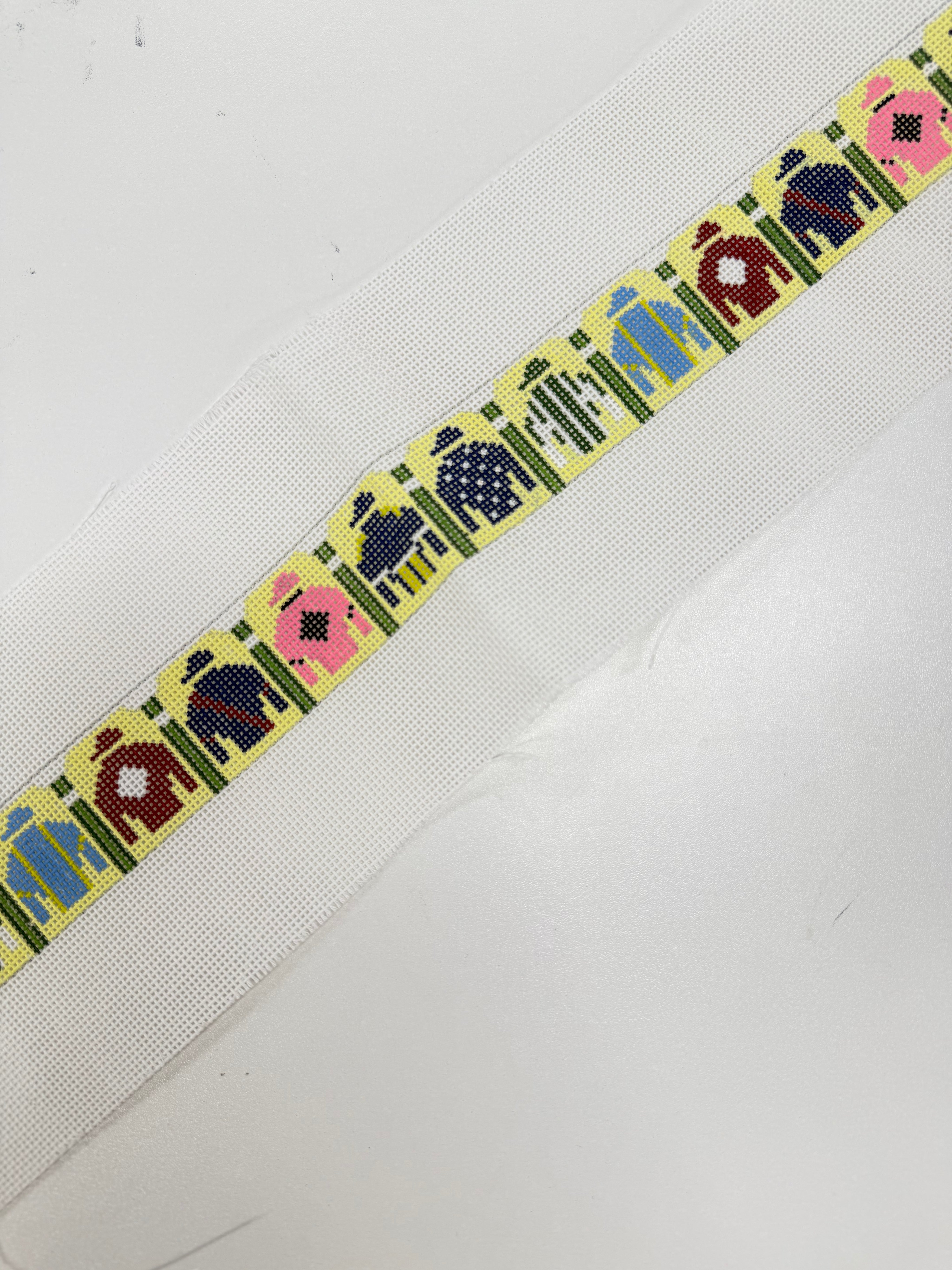 Horse Racing Silks Belt Canvas
