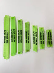 KICK ASS Lime Green Glitter Stretcher Bars