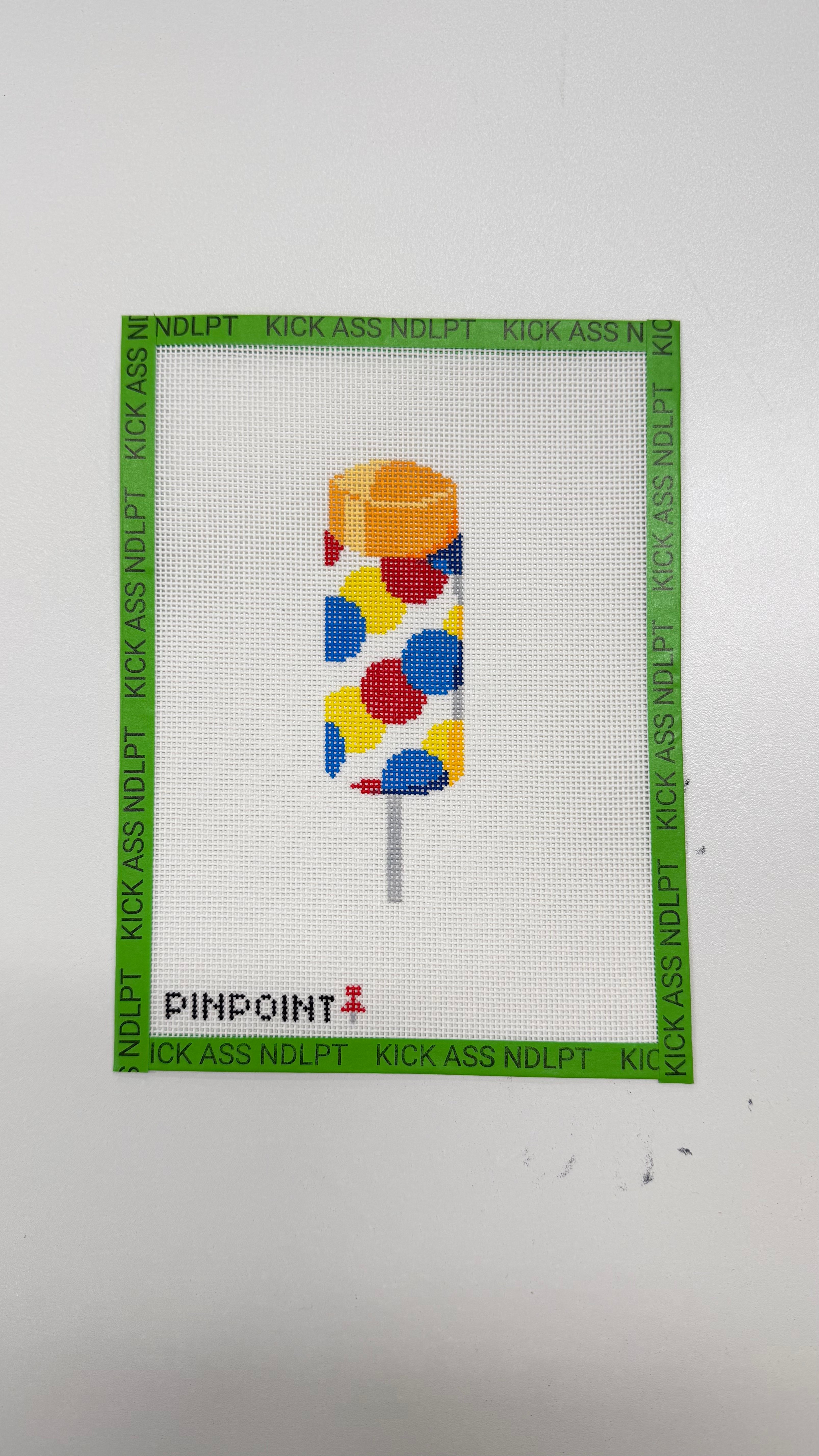 Orange Sherbet Push-Up Canvas
