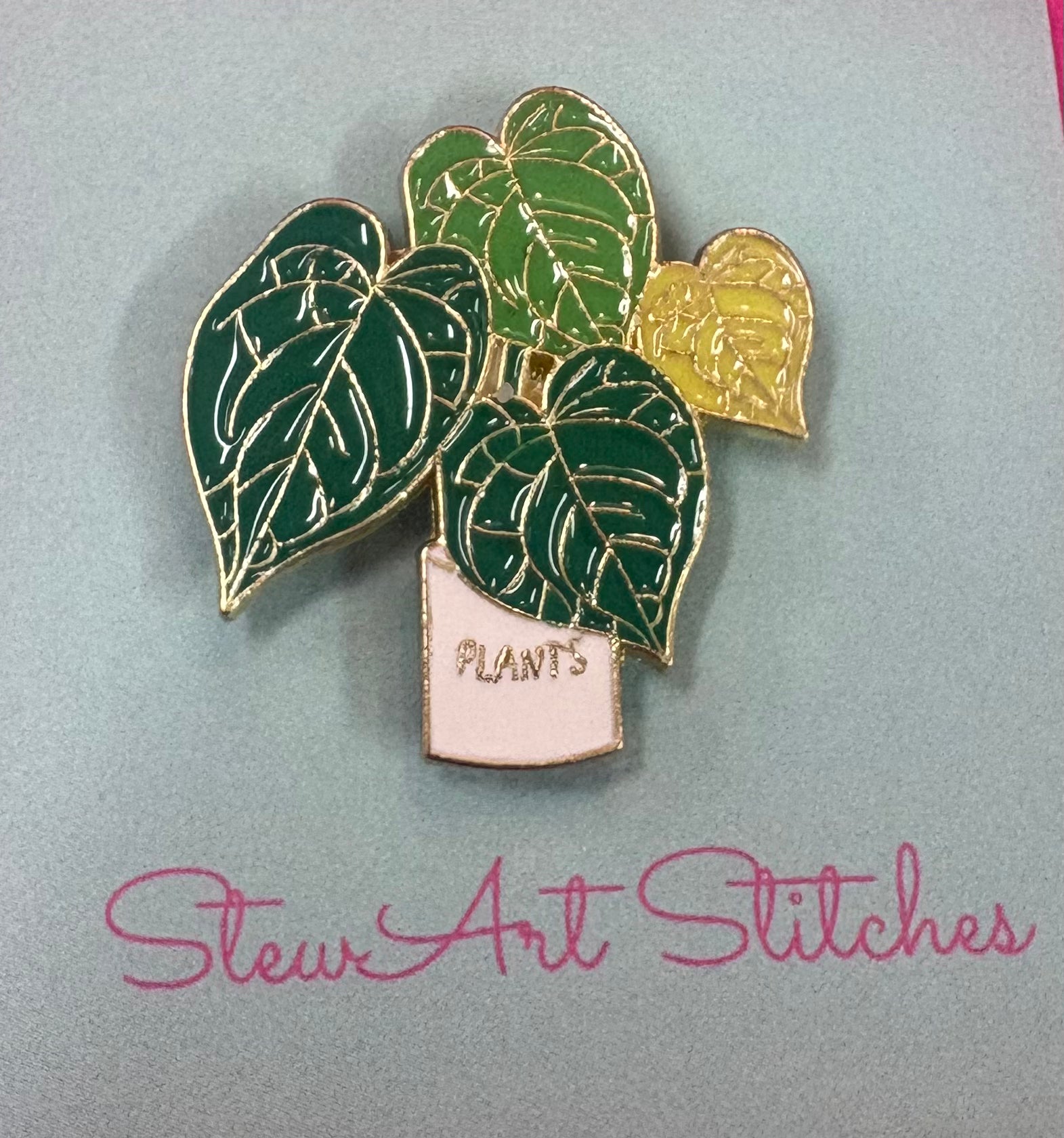 Potted House Plant Needle Minder