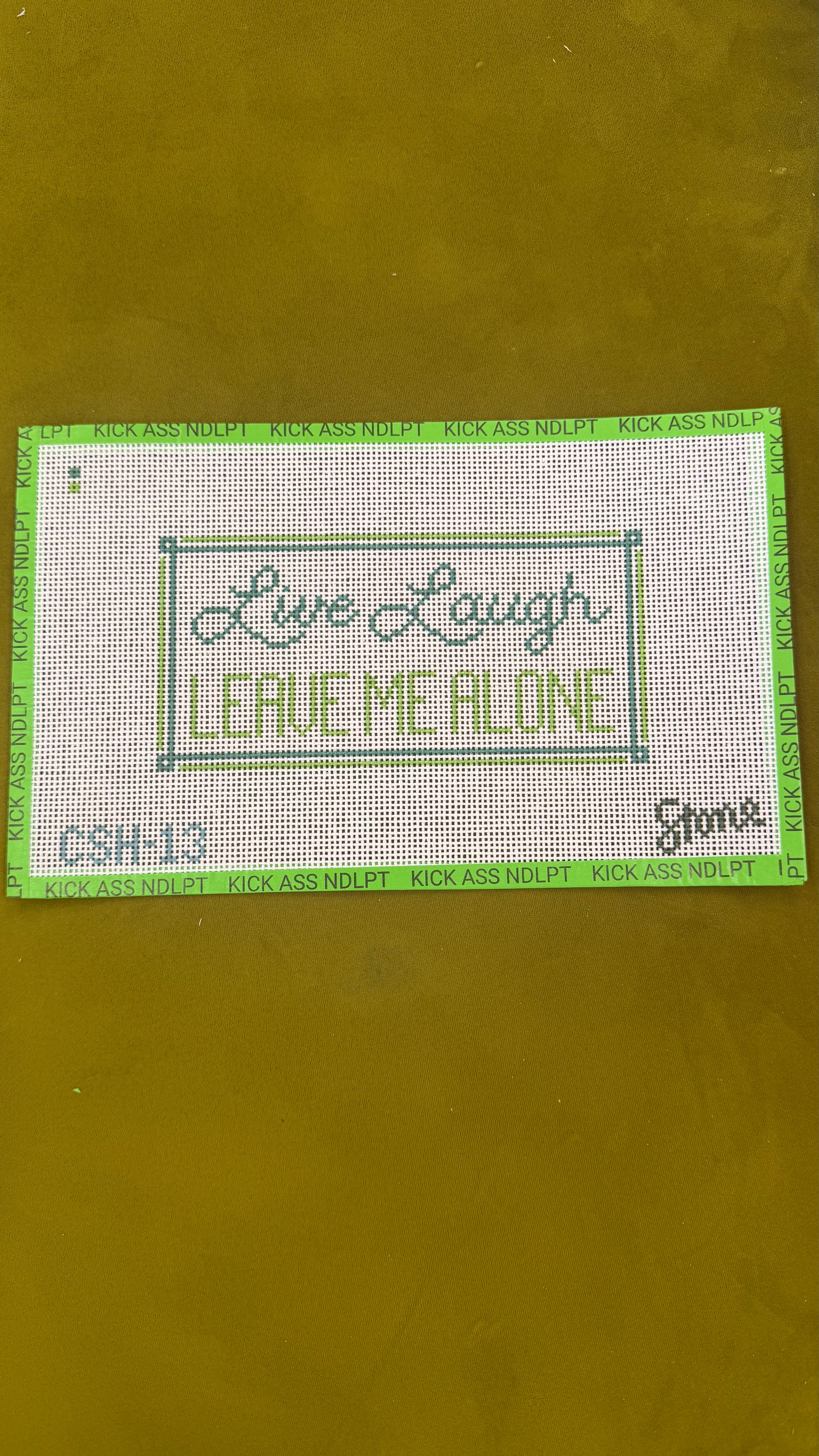 Leave Me Alone Canvas