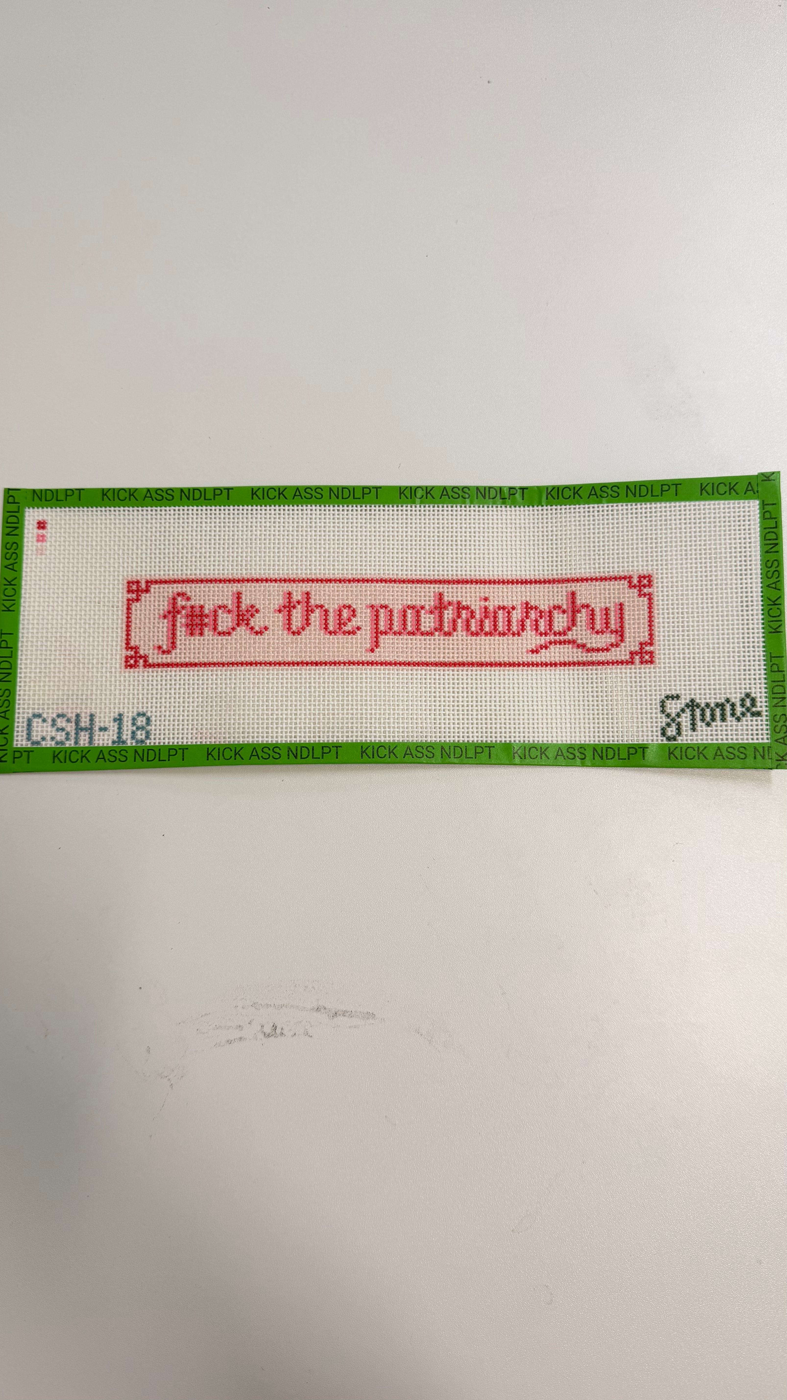 F#ck the Patriarchy Canvas