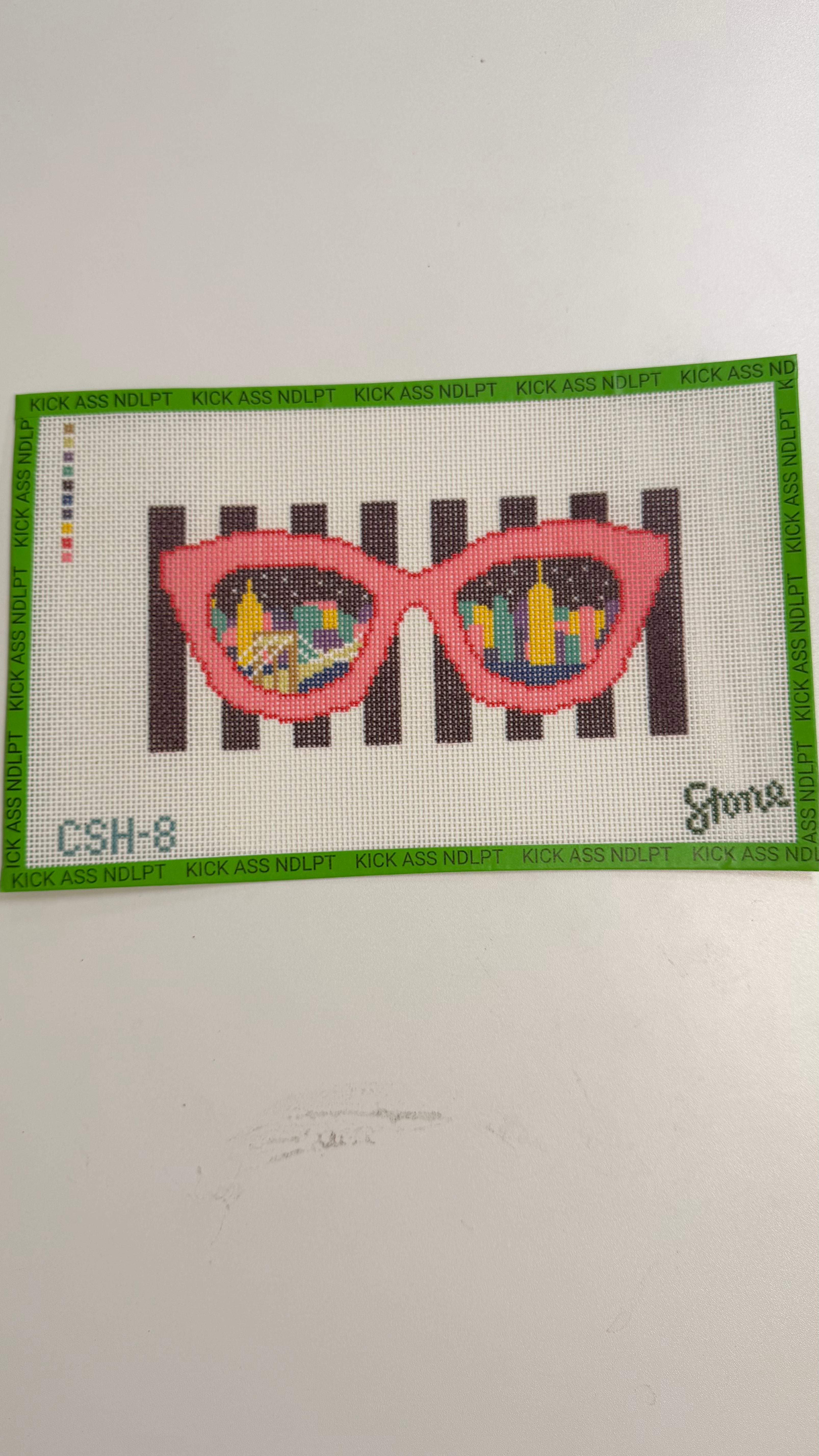 NYC Glasses Canvas