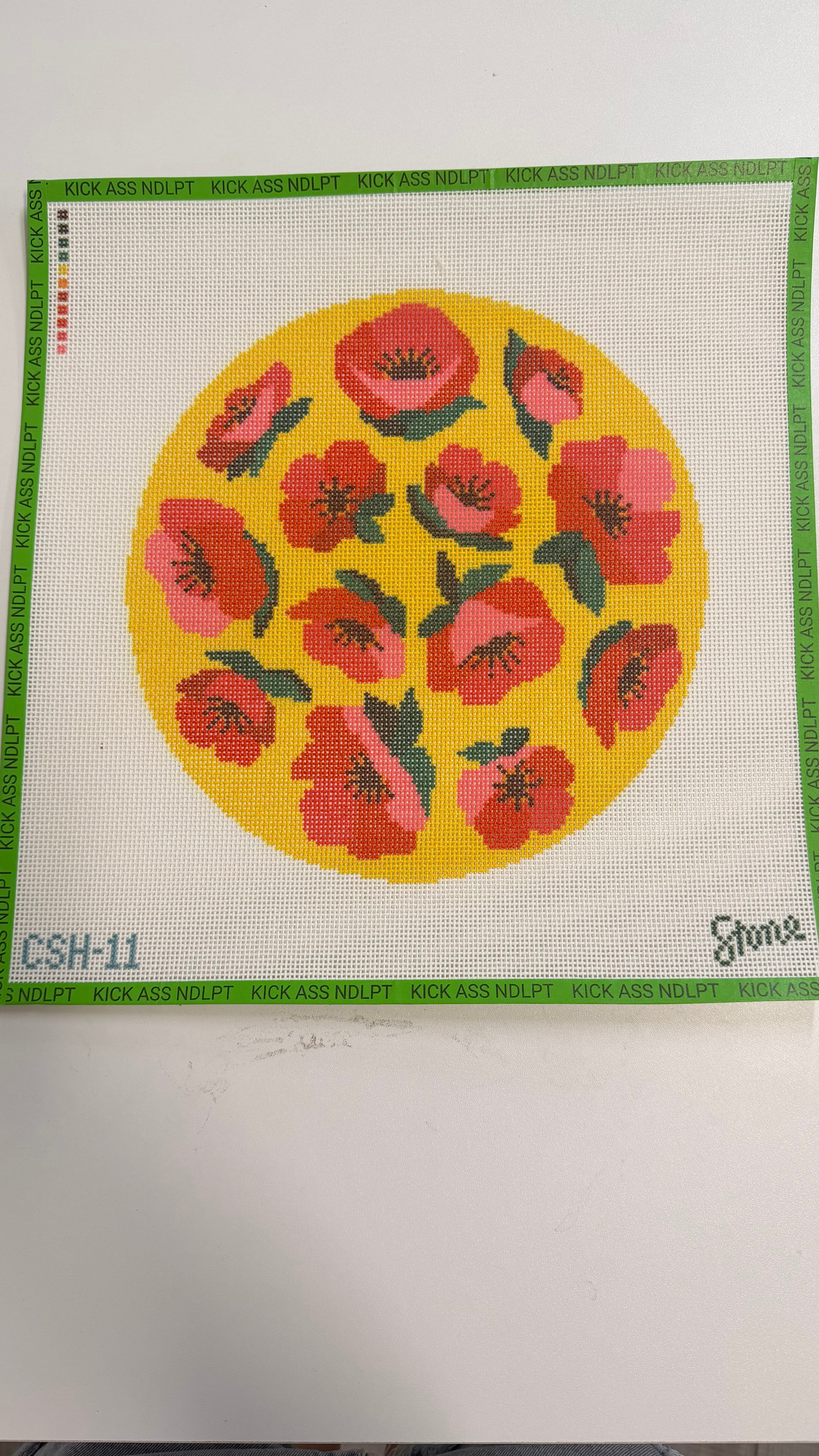 Floral Table Top Canvas