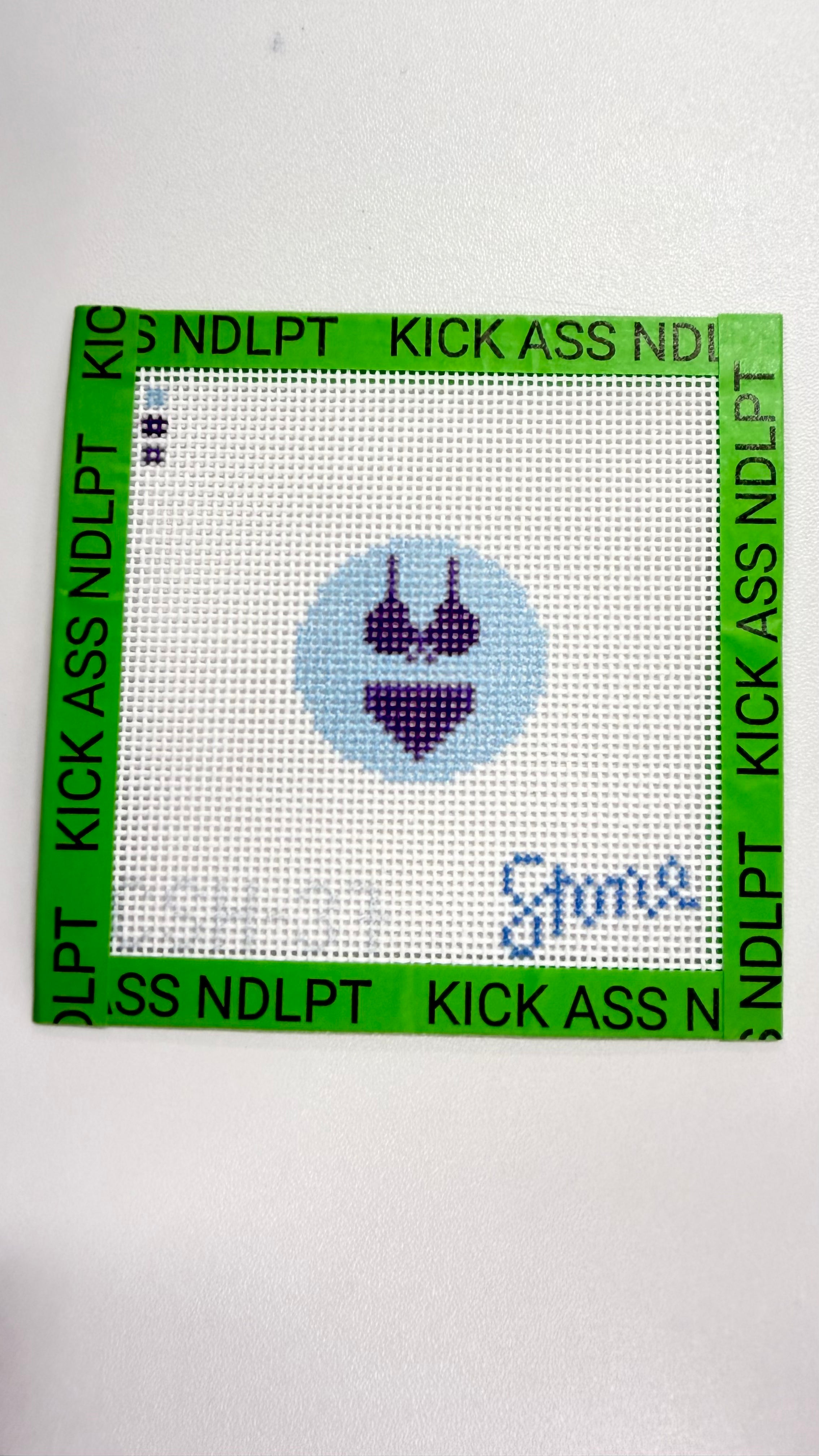 Purple Bikini Mini Canvas