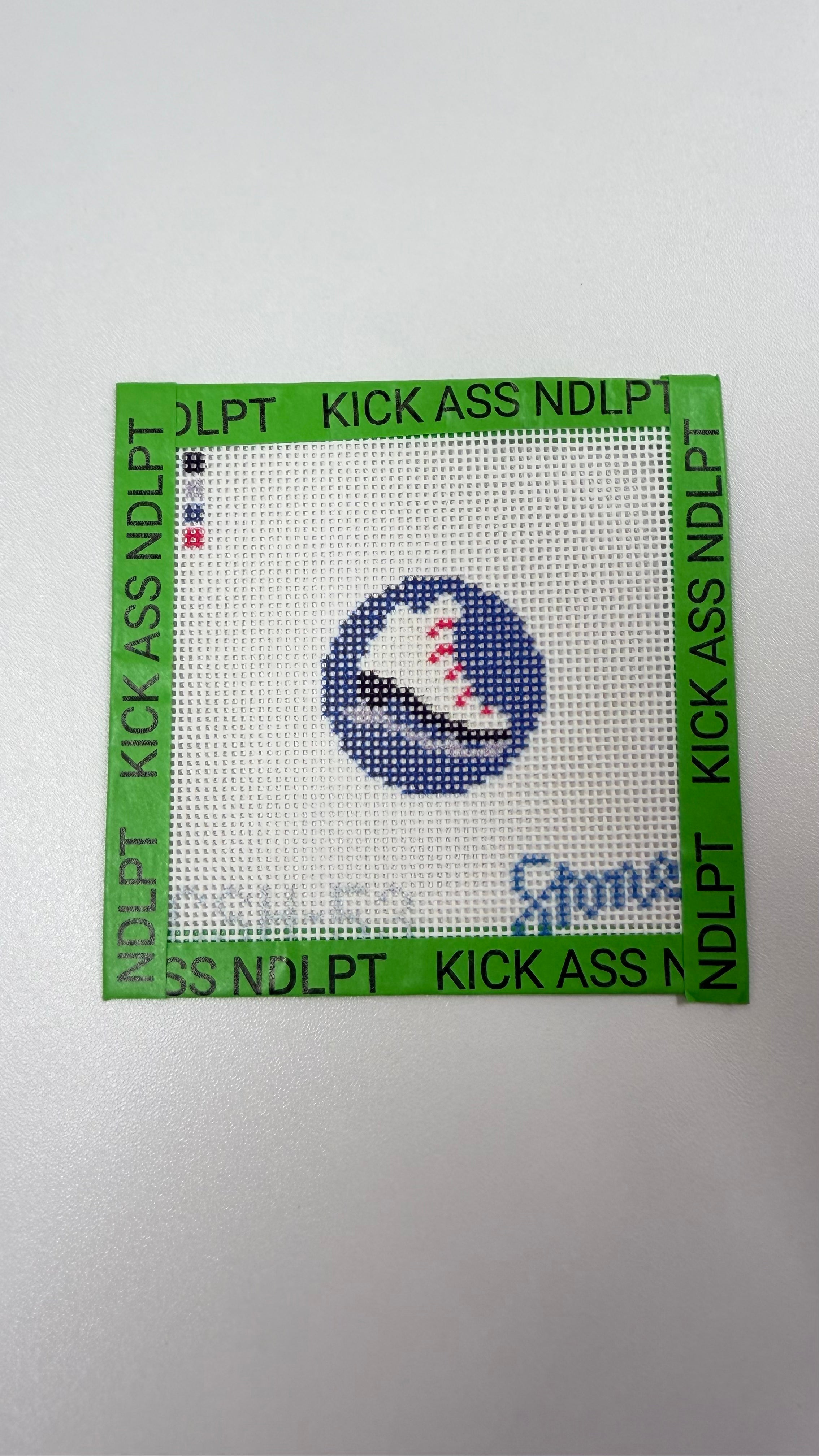 Ice Skate Mini Canvas