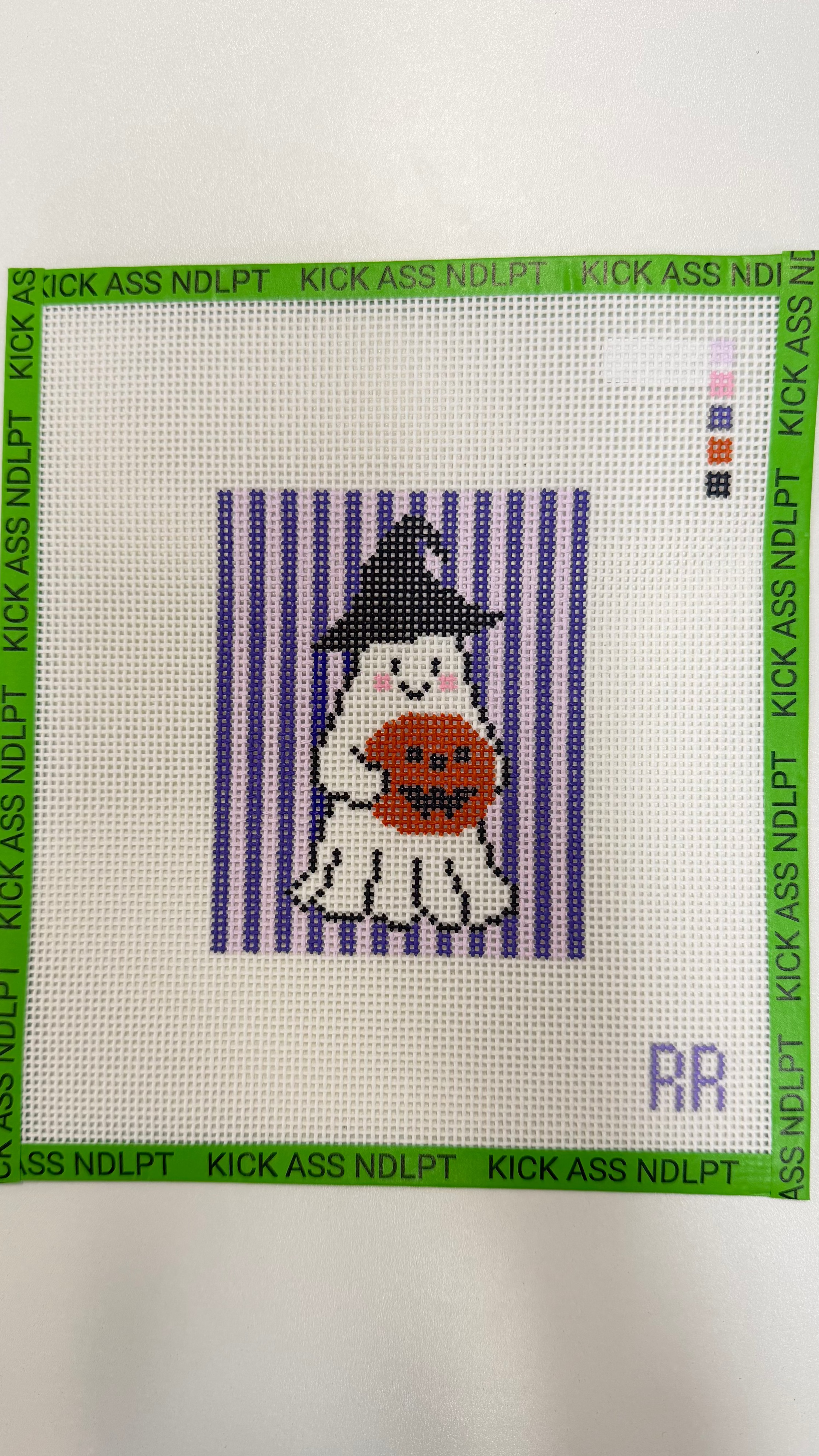 Purple Ghostie Canvas
