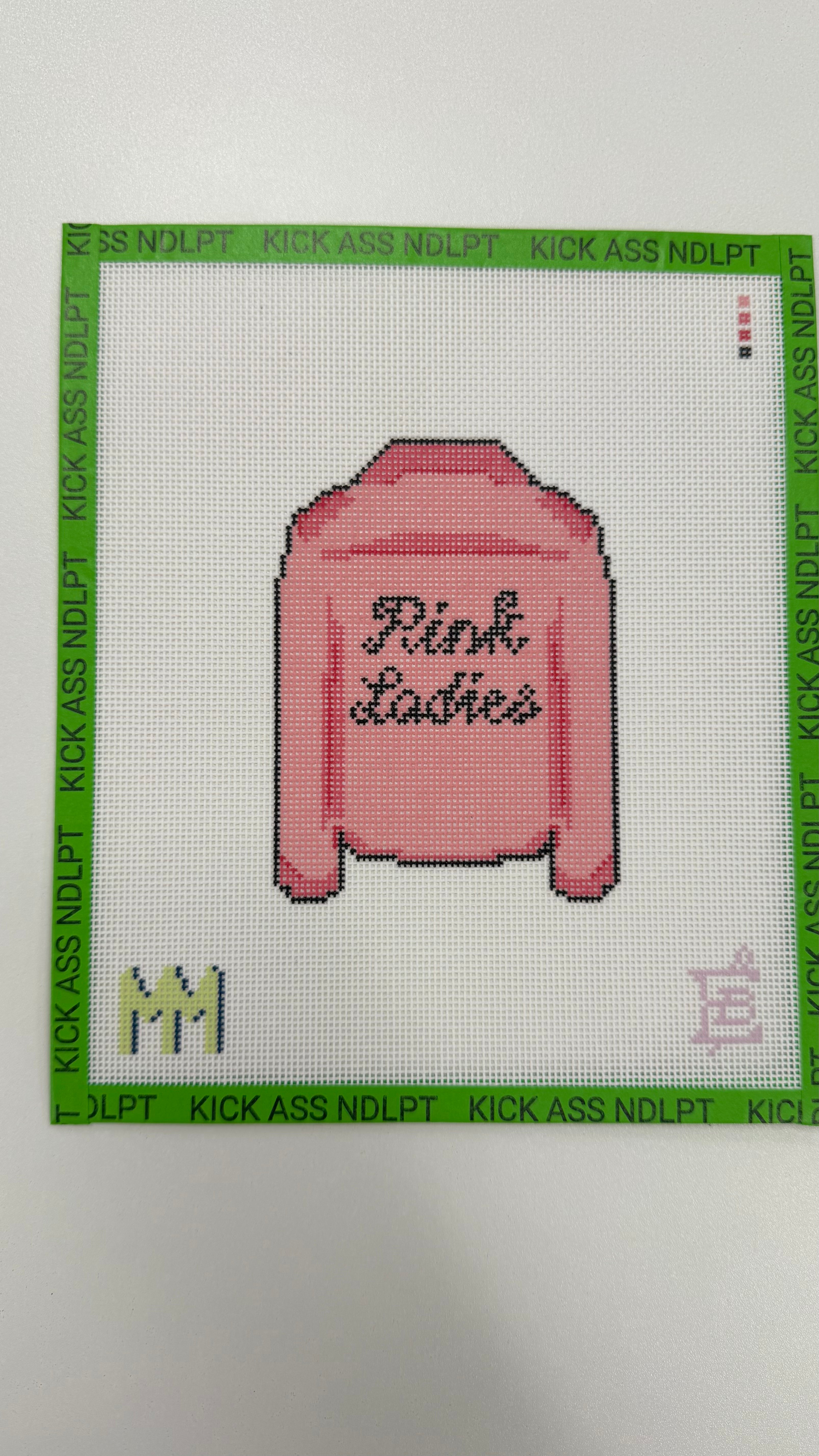 Pink Jacket Canvas