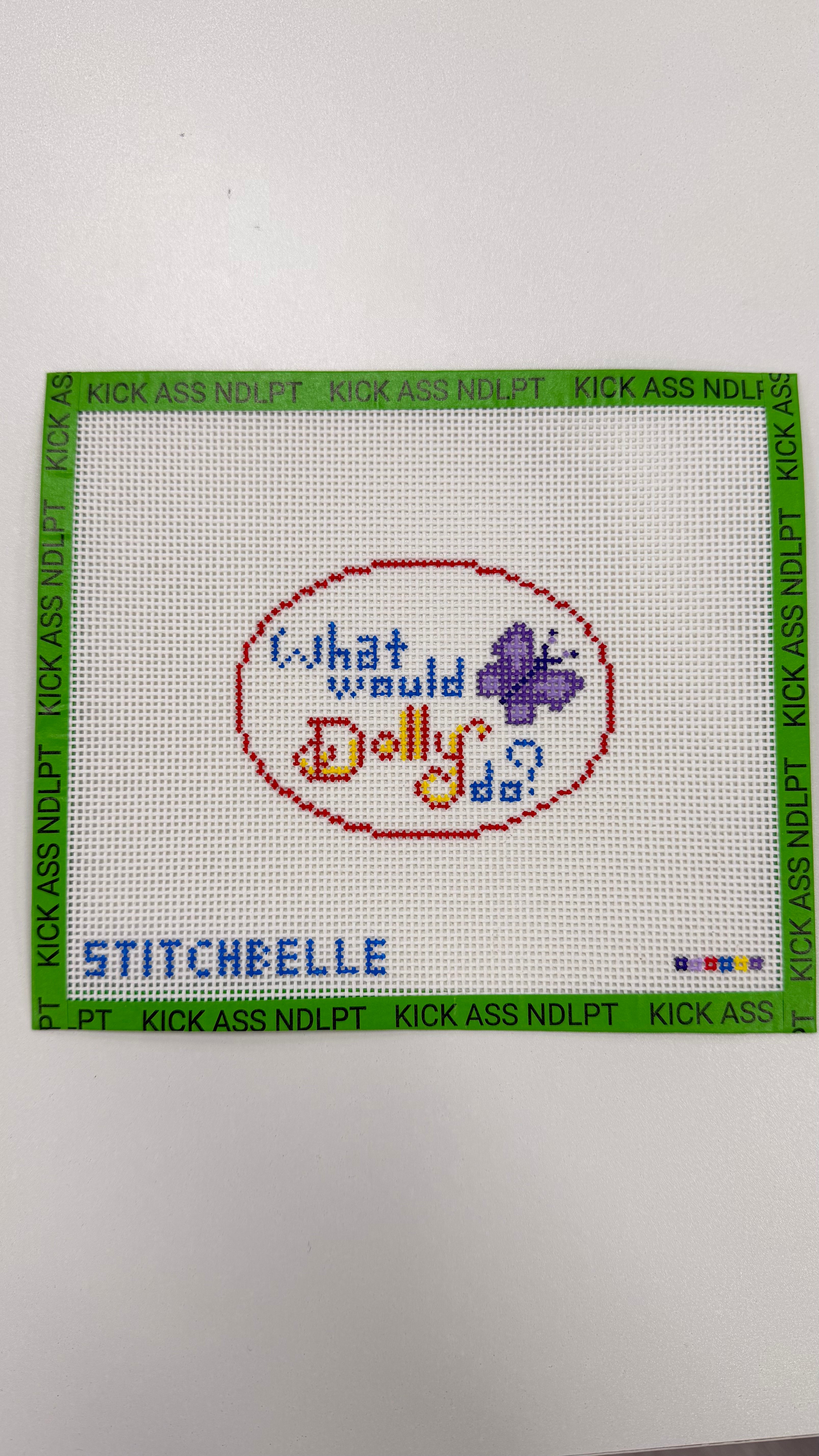 What Would Dolly Do? Canvas