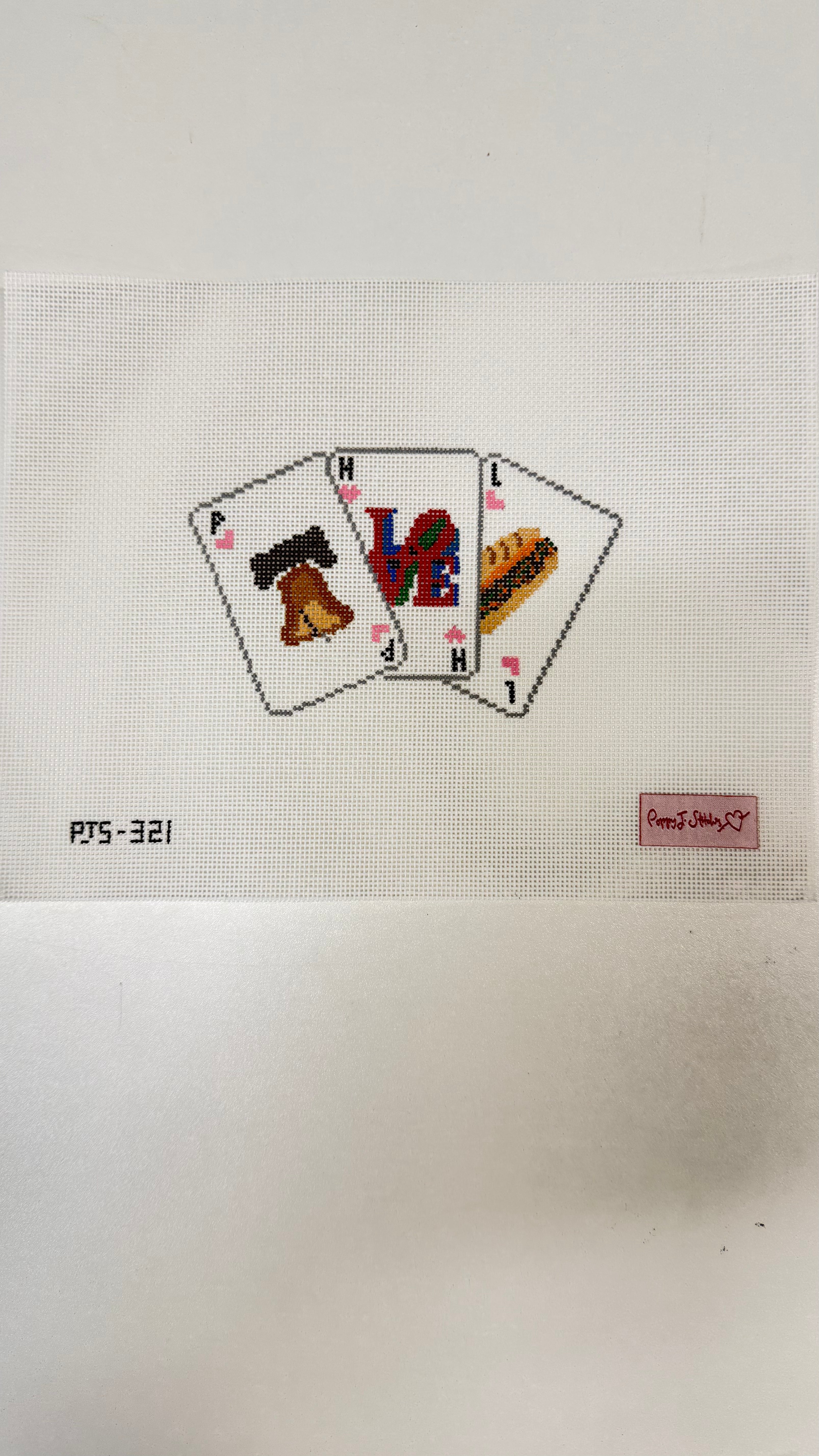Destination Playing Cards PHL Canvas
