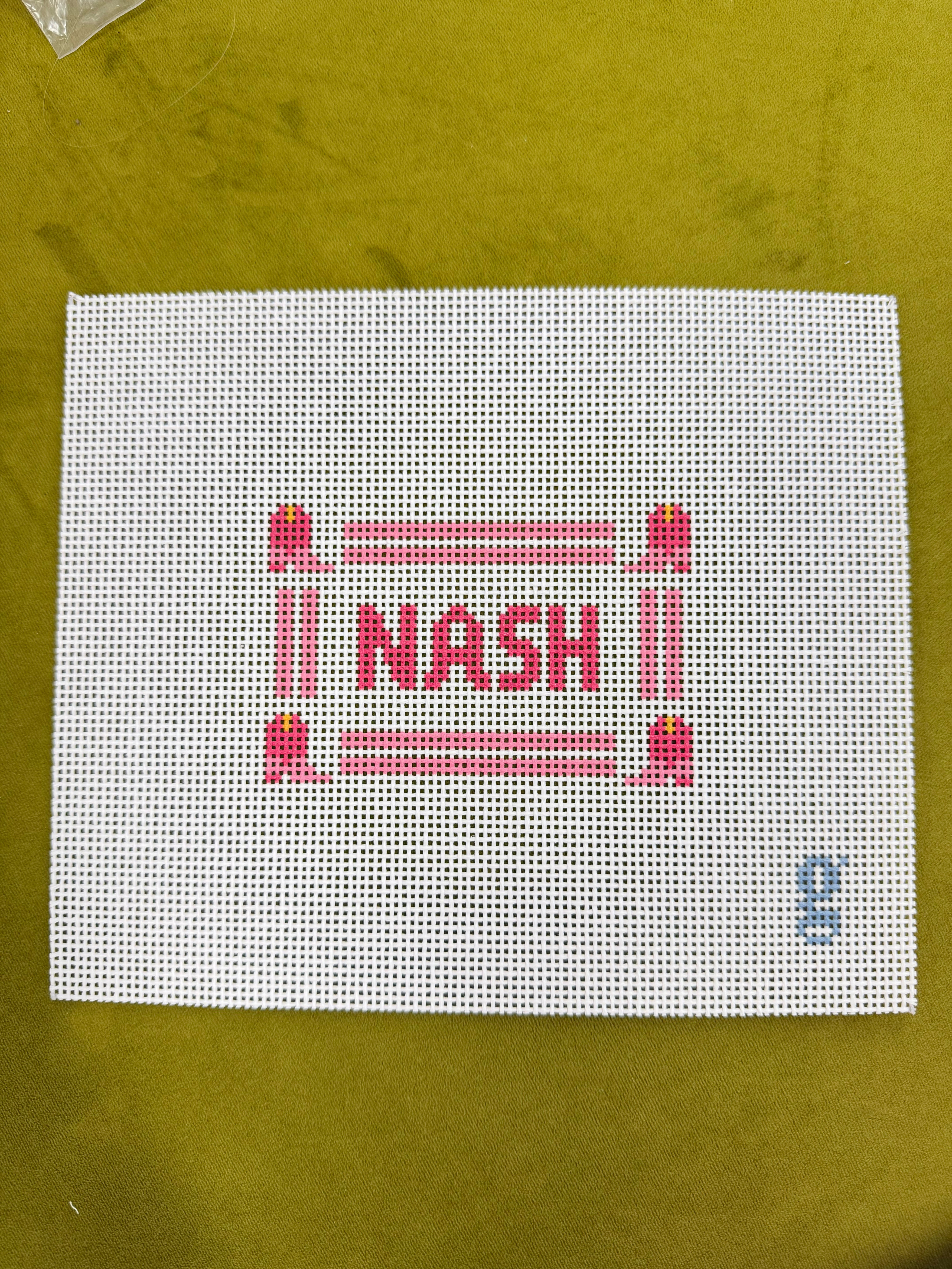 Nash Mini Sign Canvas