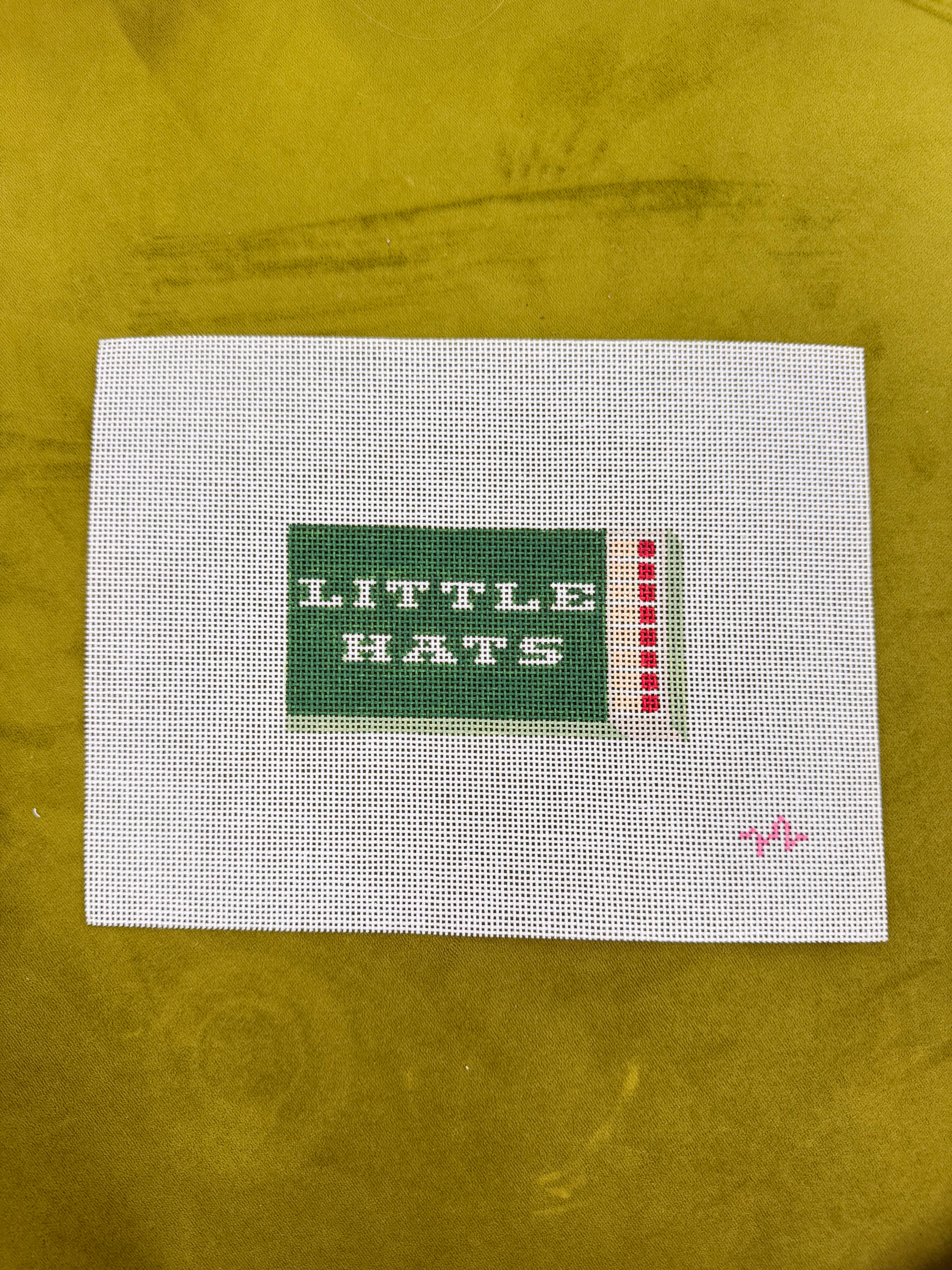 Little Hat's Matchbook Canvas