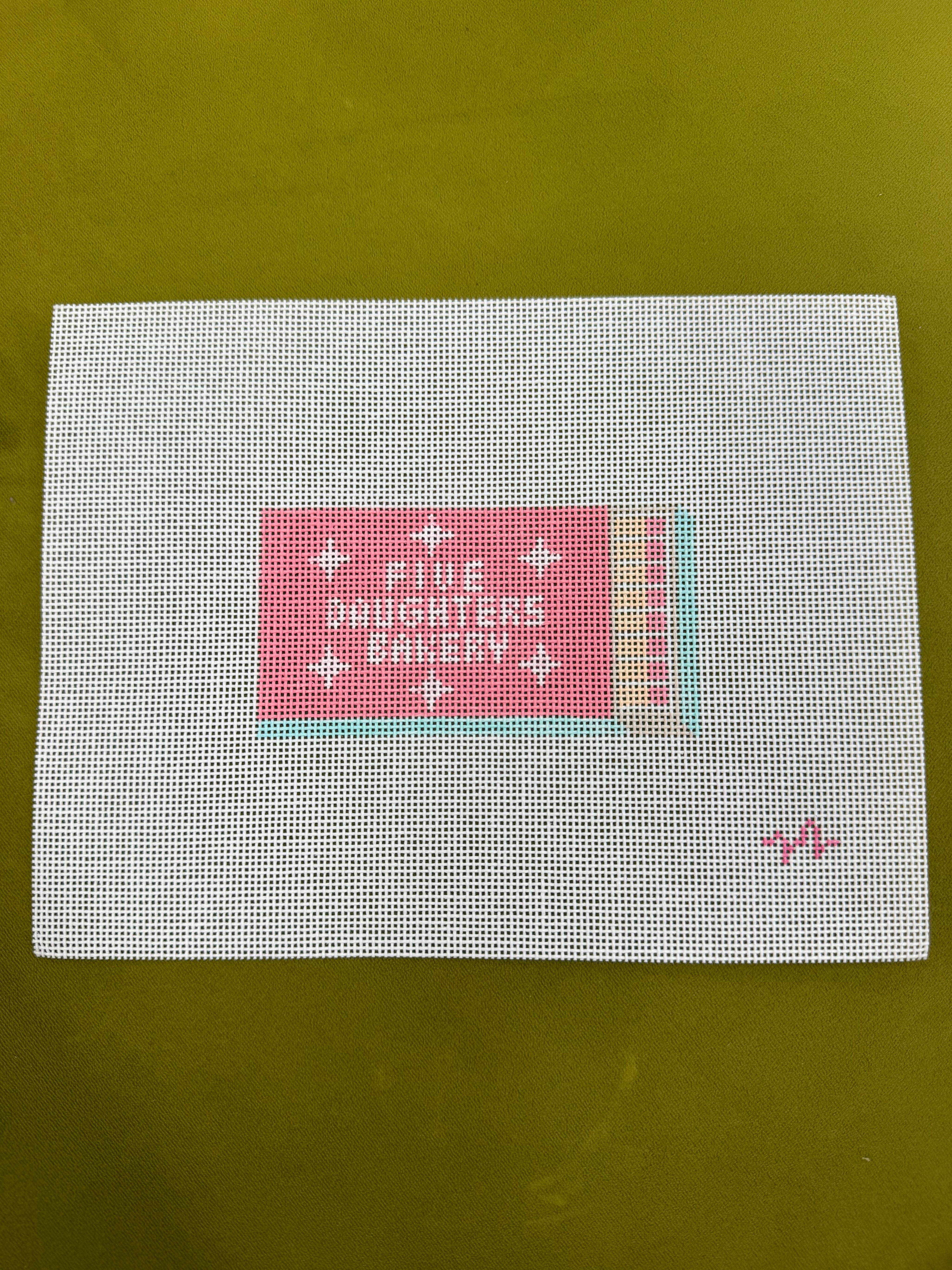 Five Daughter's Matchbook Canvas