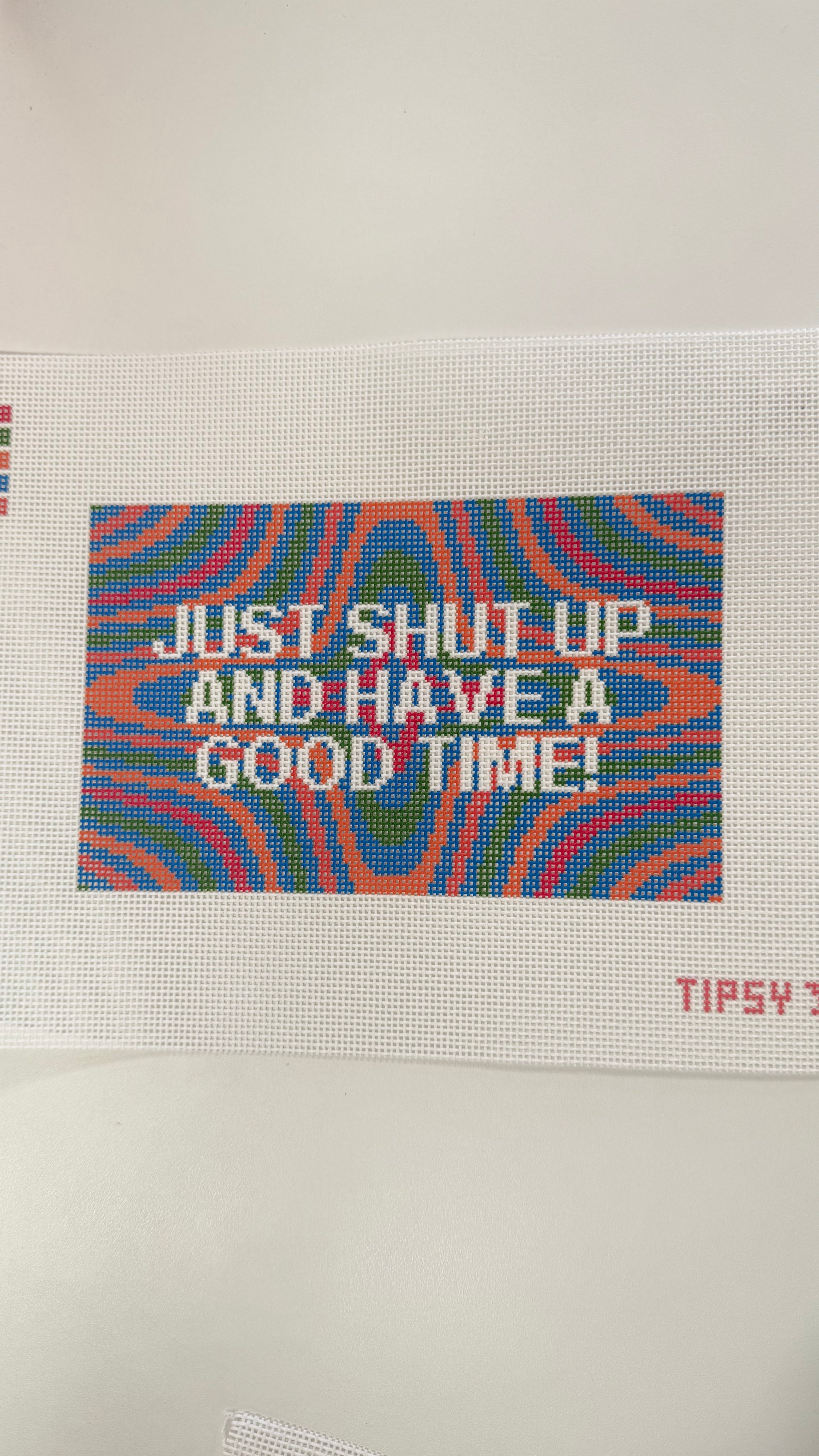 Shut Up and Have a Good Time Canvas
