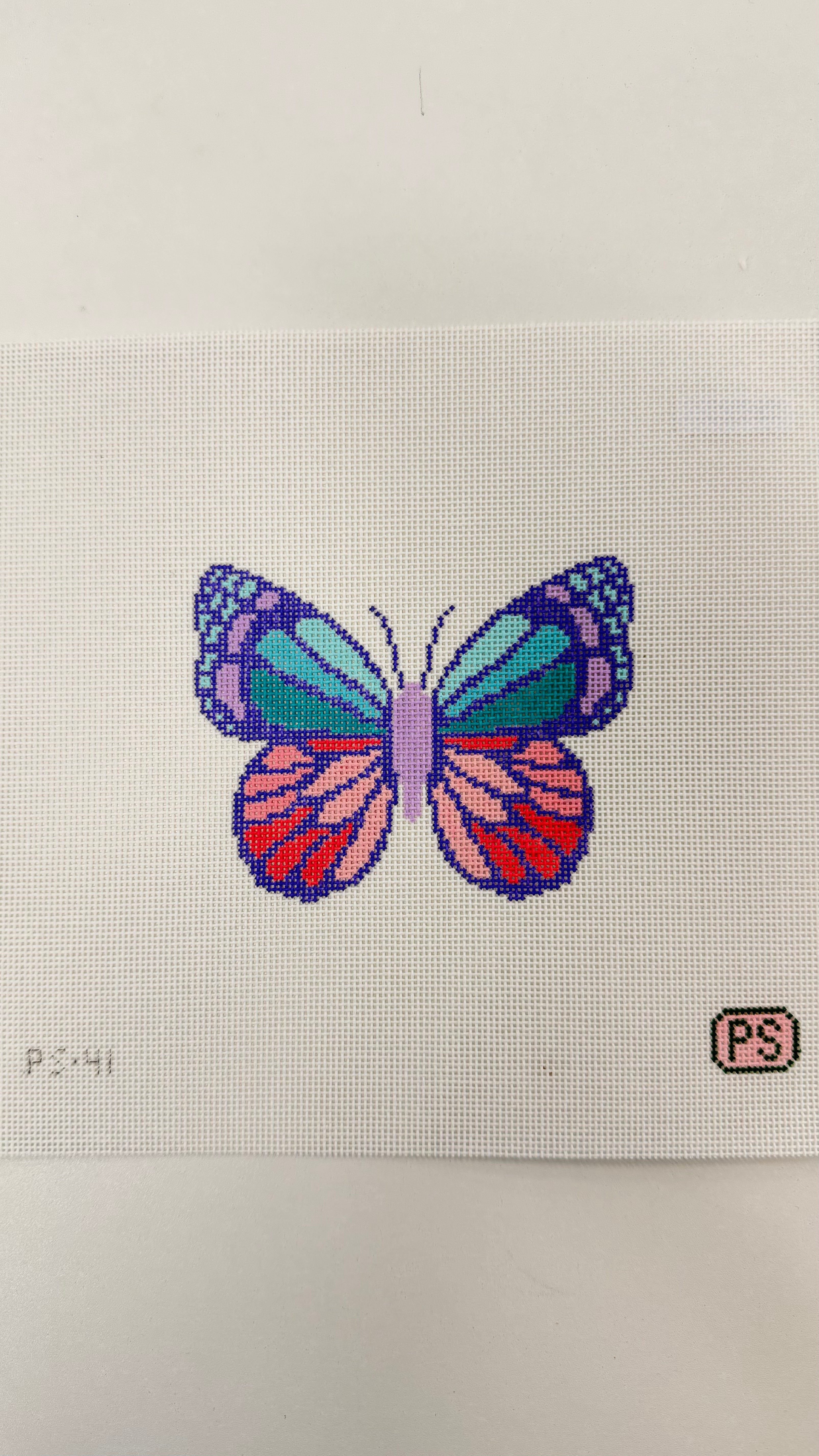 Purple Butterfly Canvas