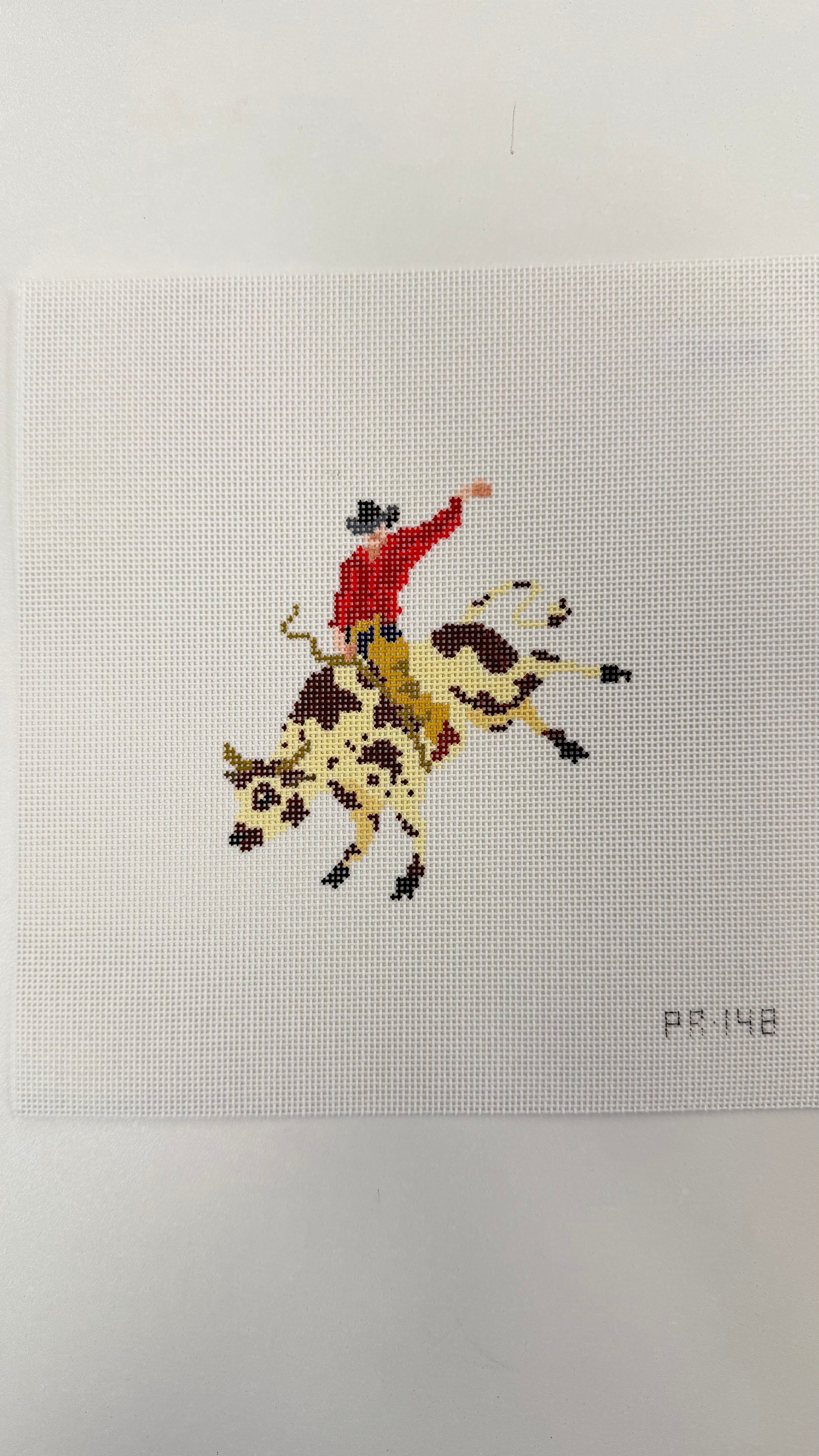Bull Rider Canvas