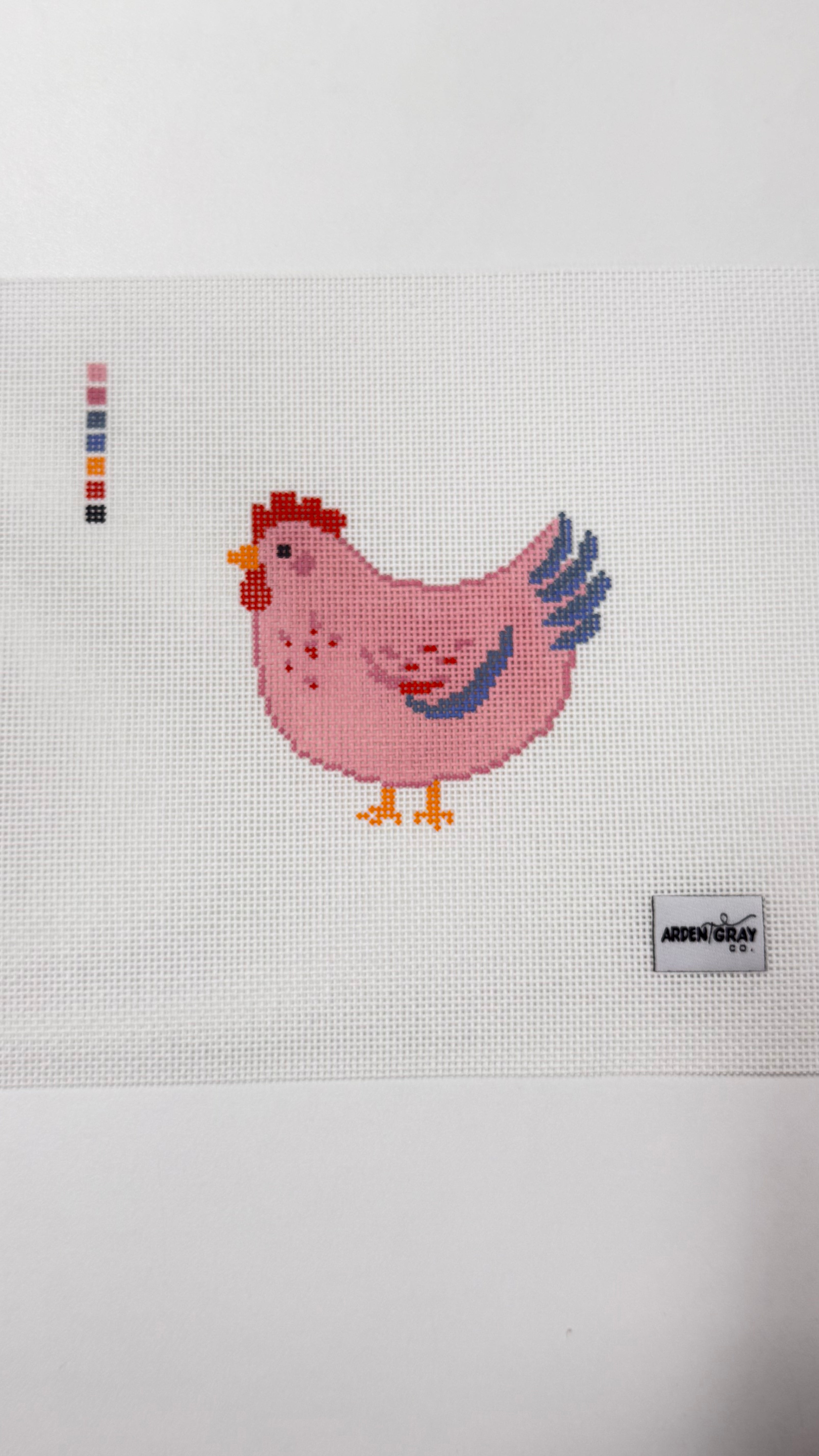 Pink Chicken Canvas