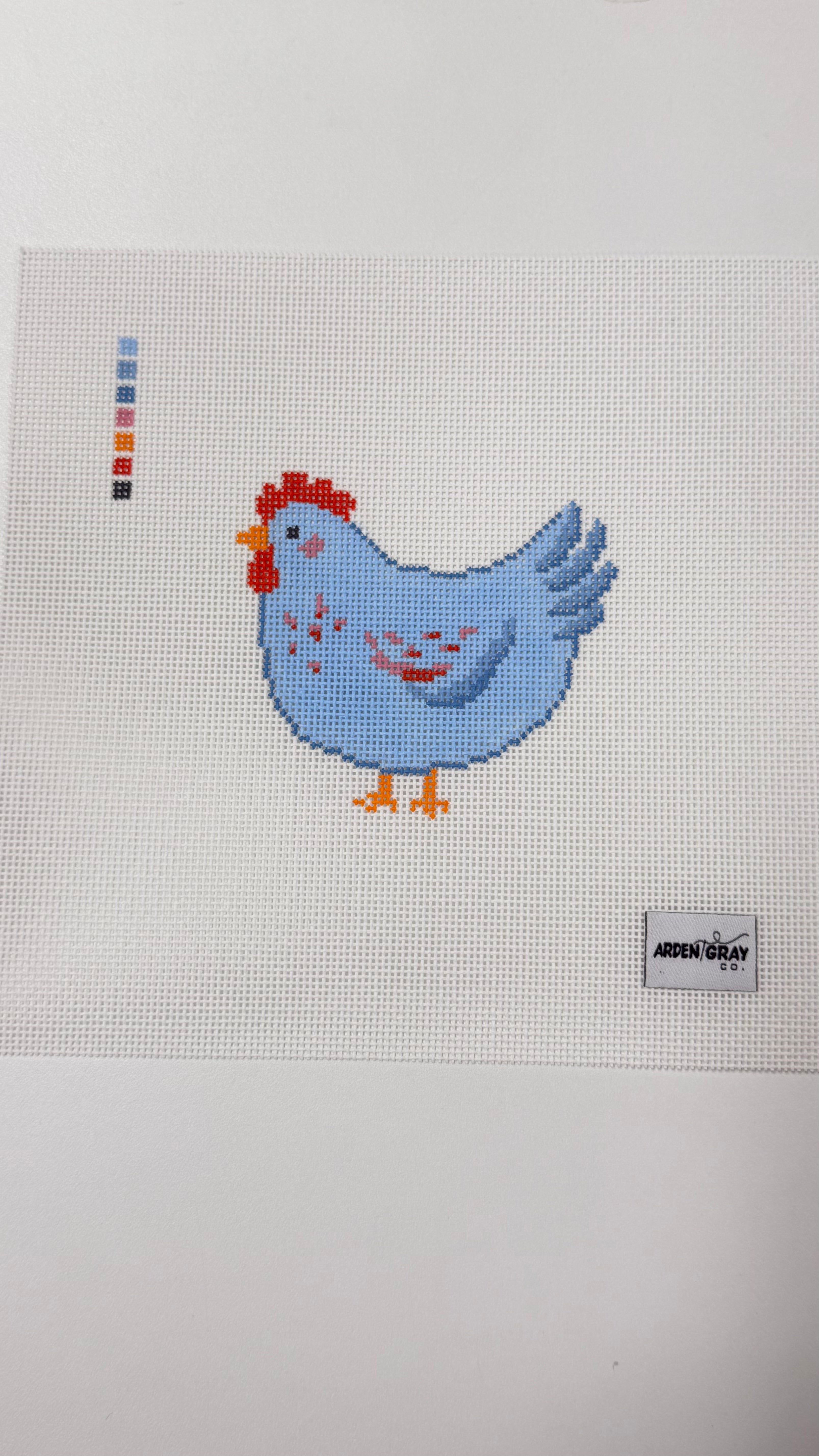 Blue Chicken Canvas