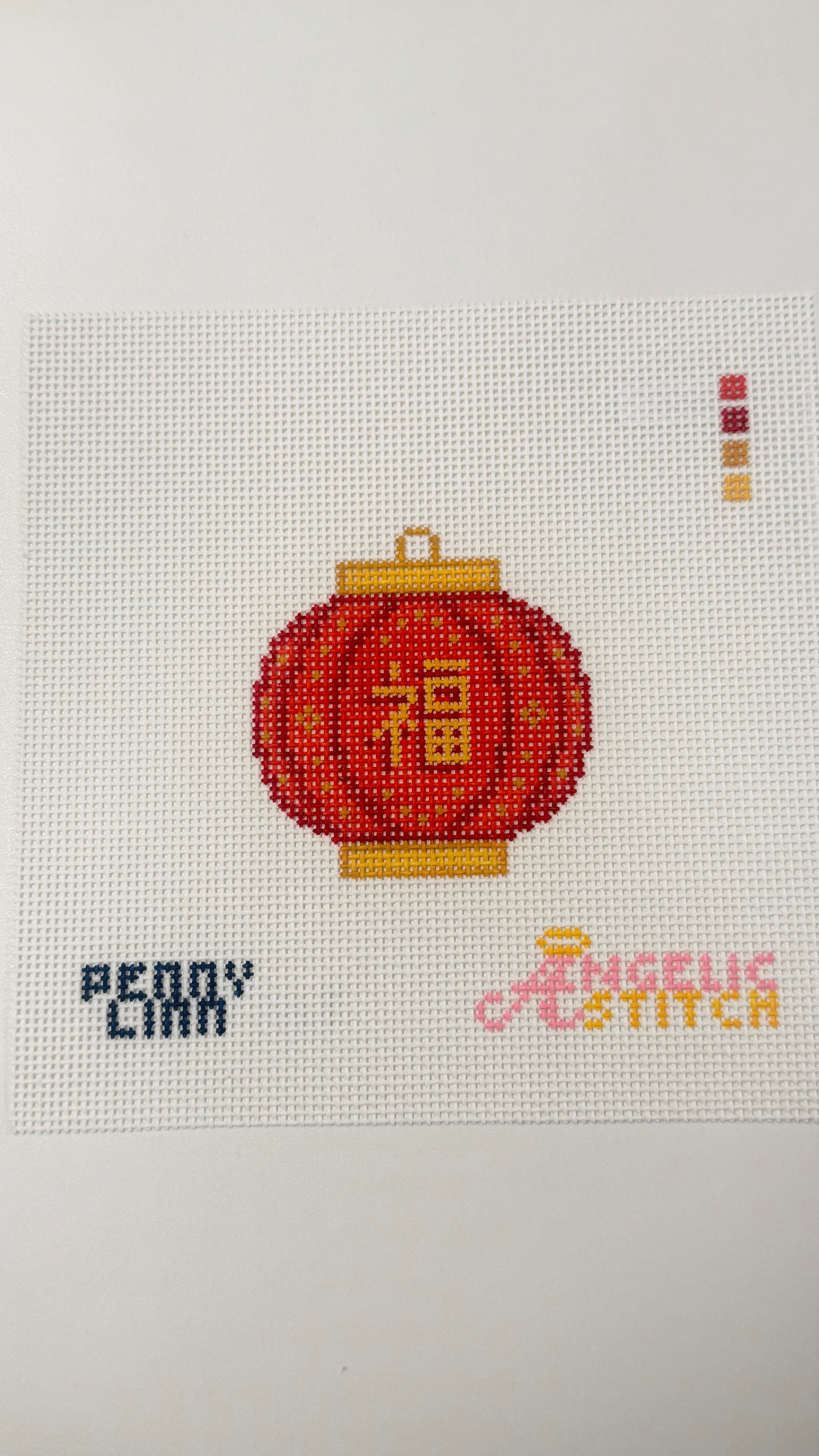 Good Luck Chinese Lantern Canvas