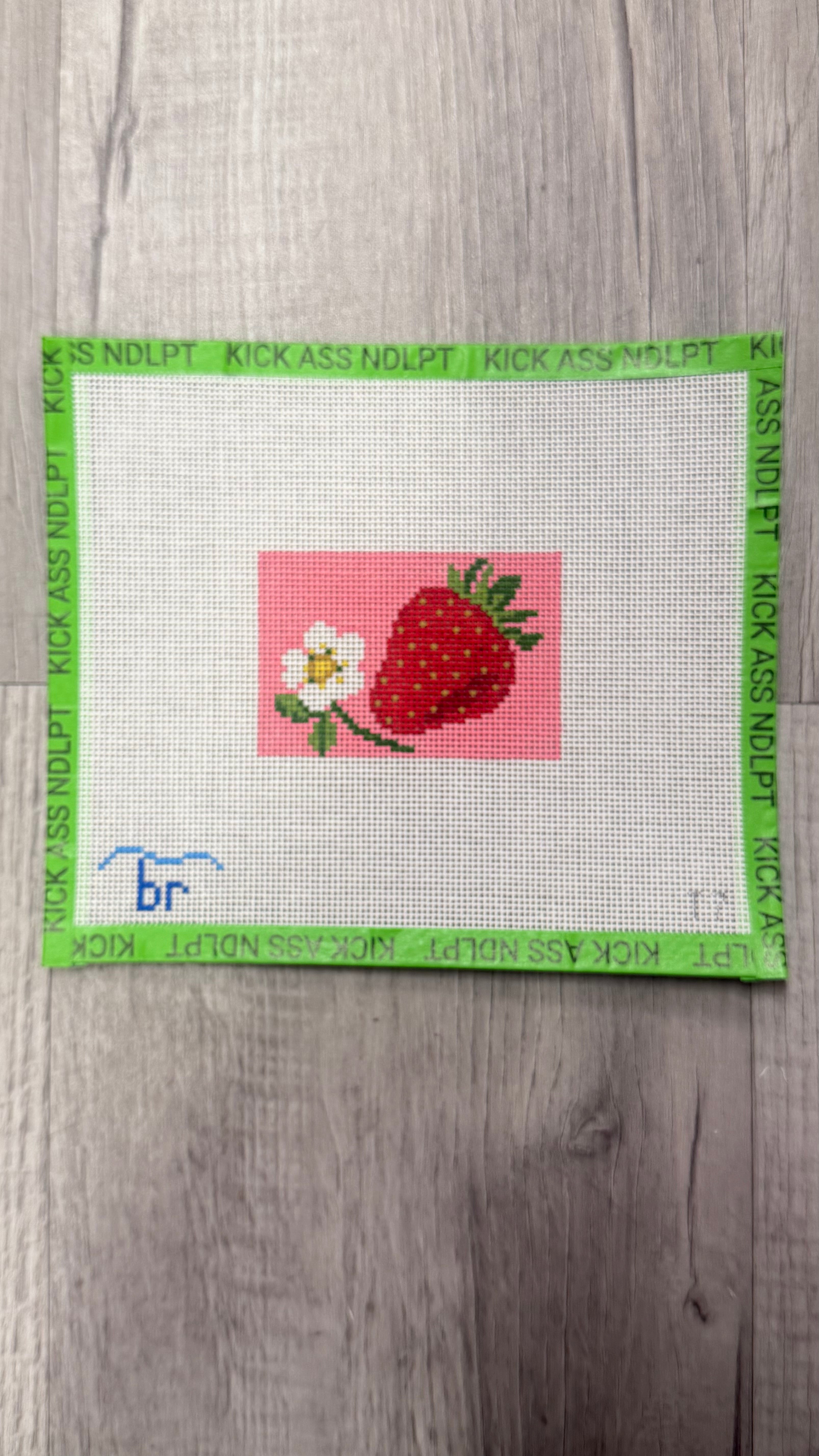 Strawberry Patch Canvas