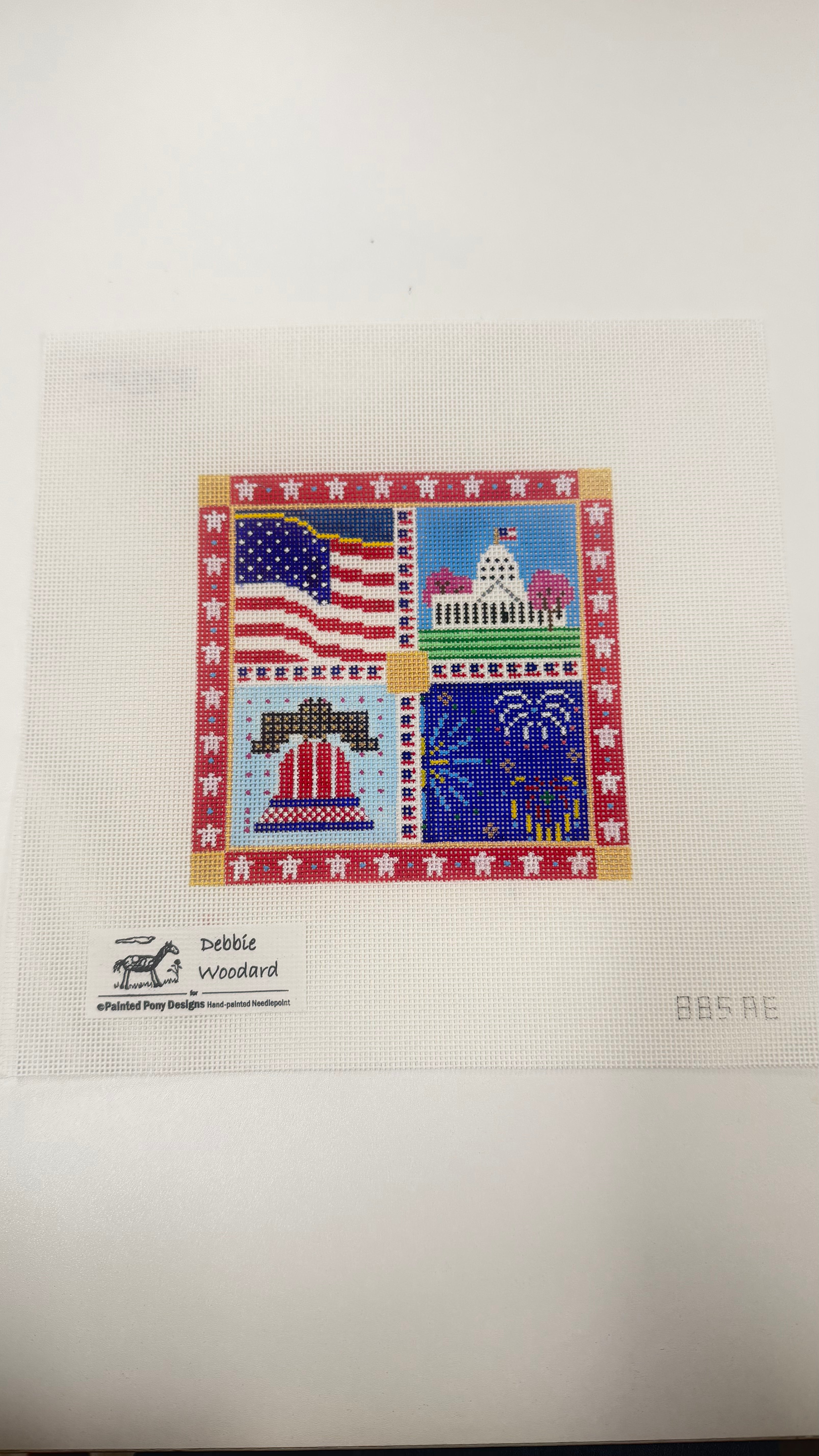 All American Square Canvas