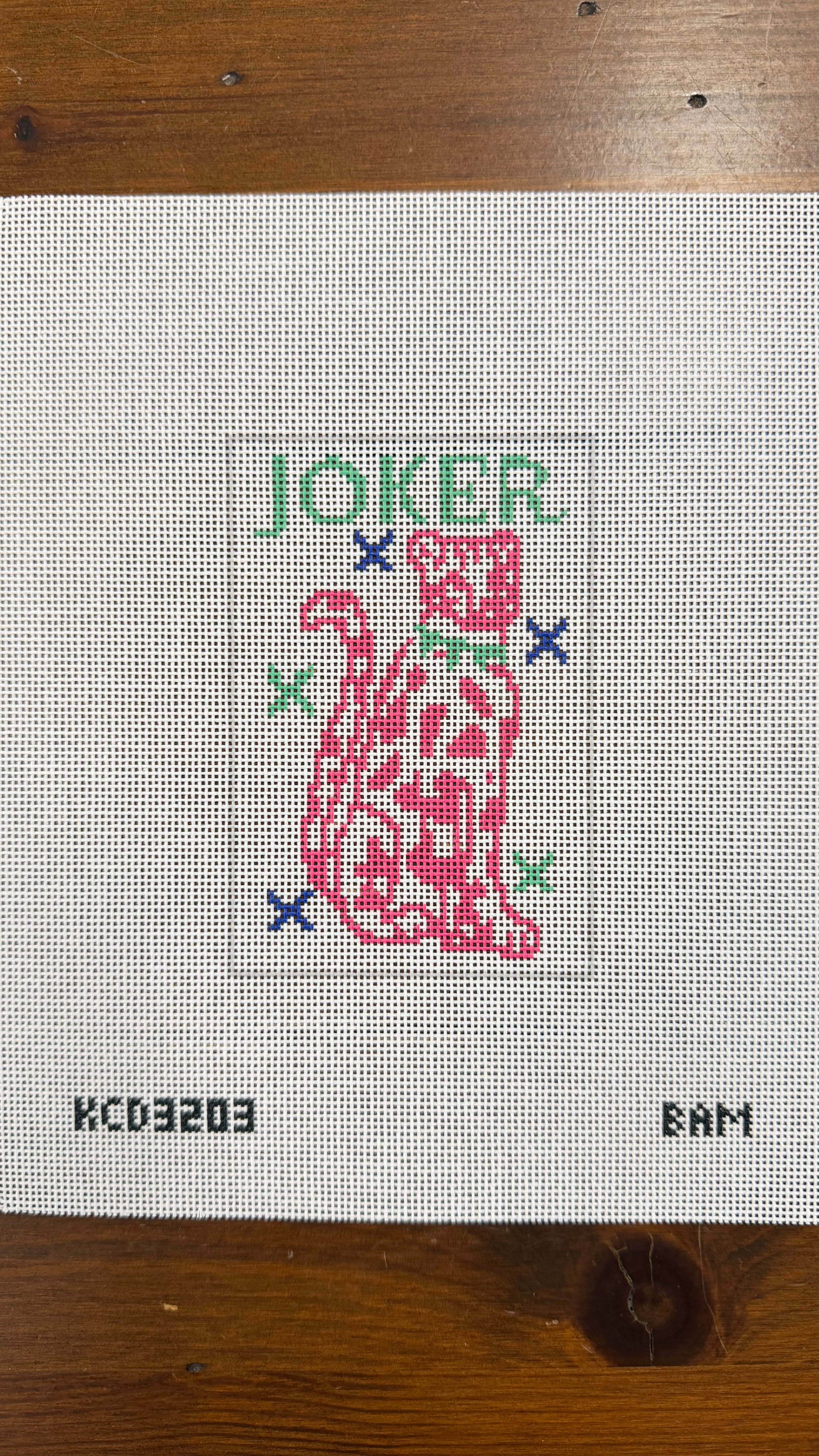 Leopard Joker Printed Canvas