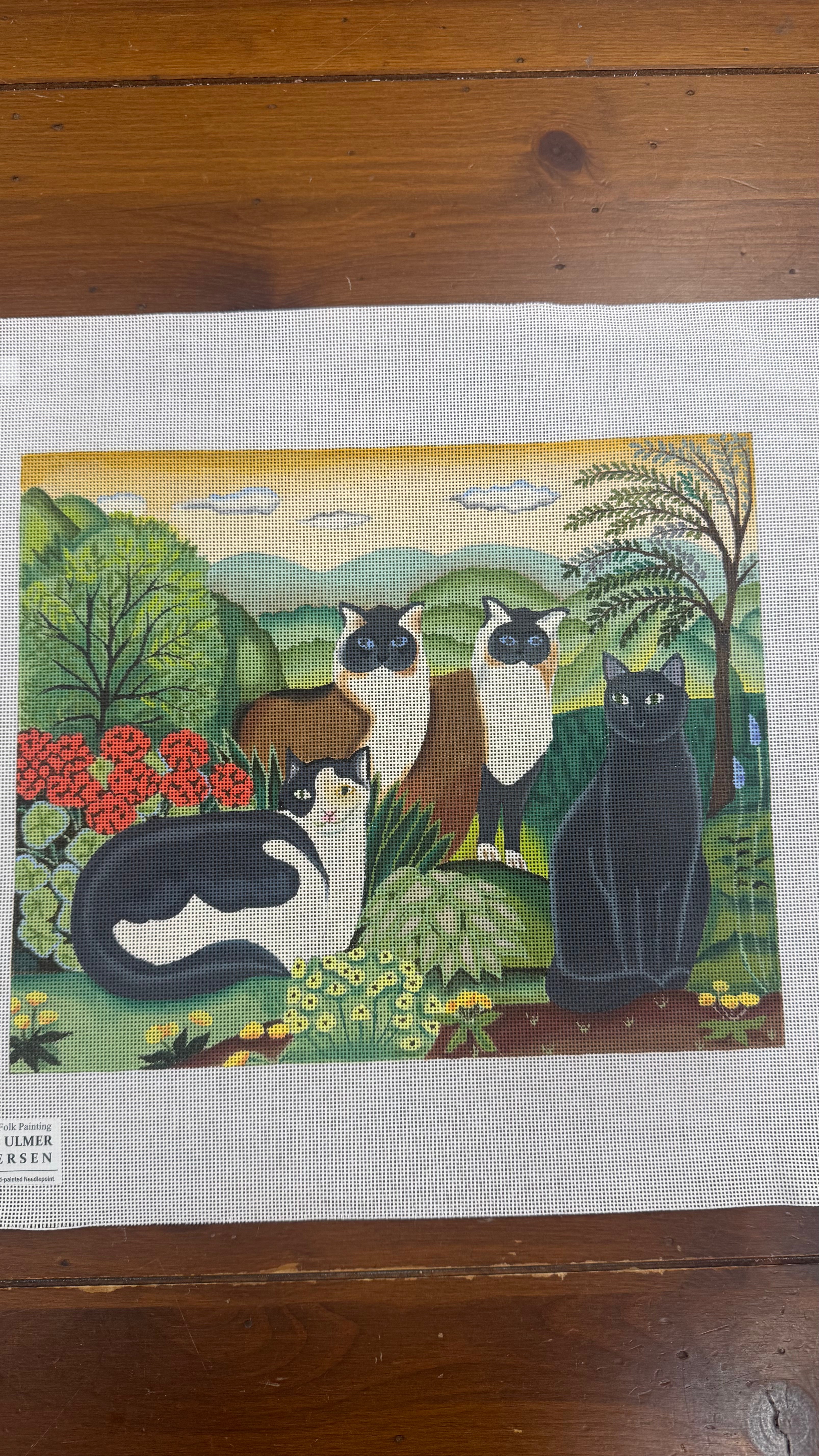 Four Cats Canvas