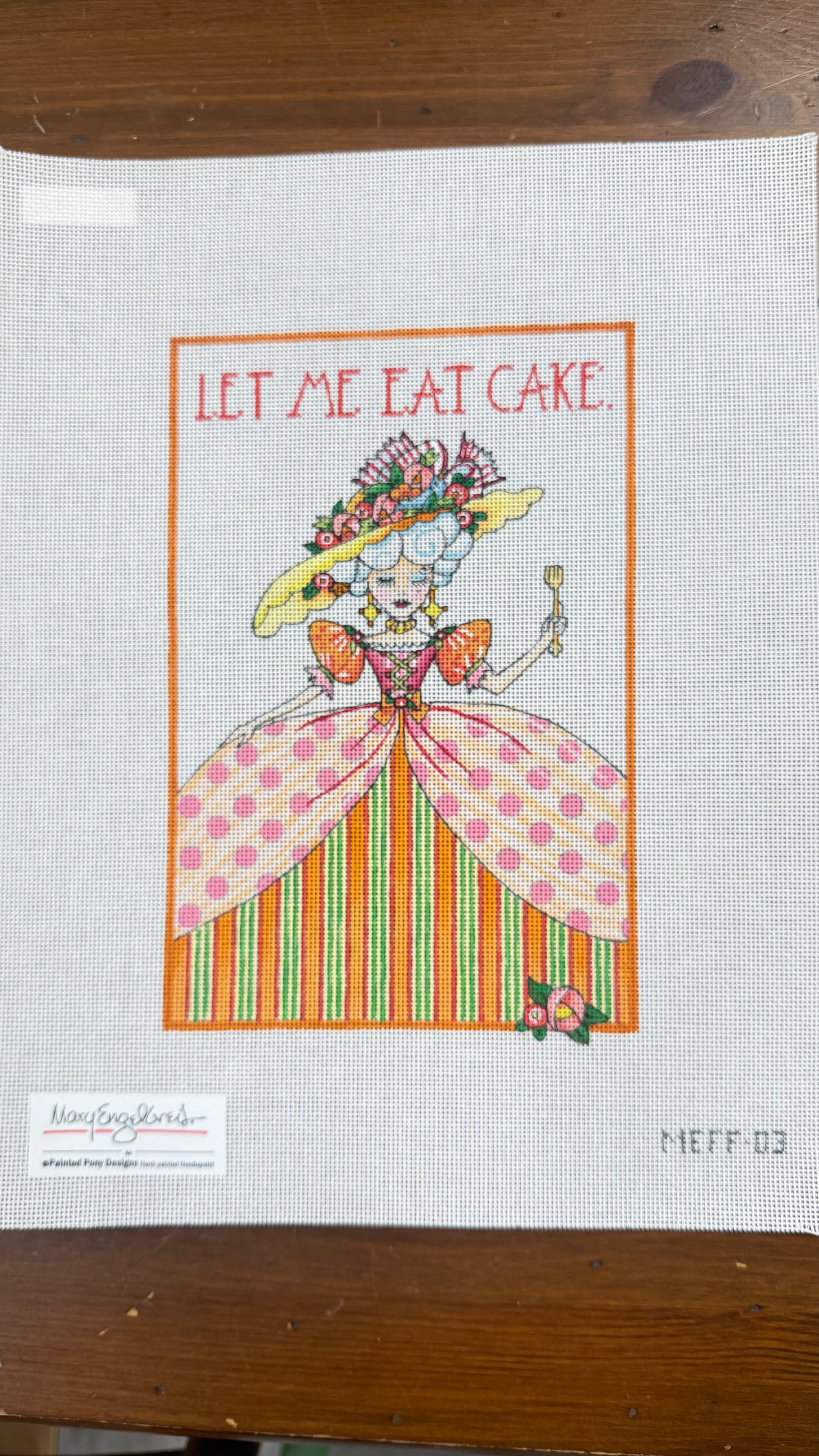 Let Me Eat Cake Canvas
