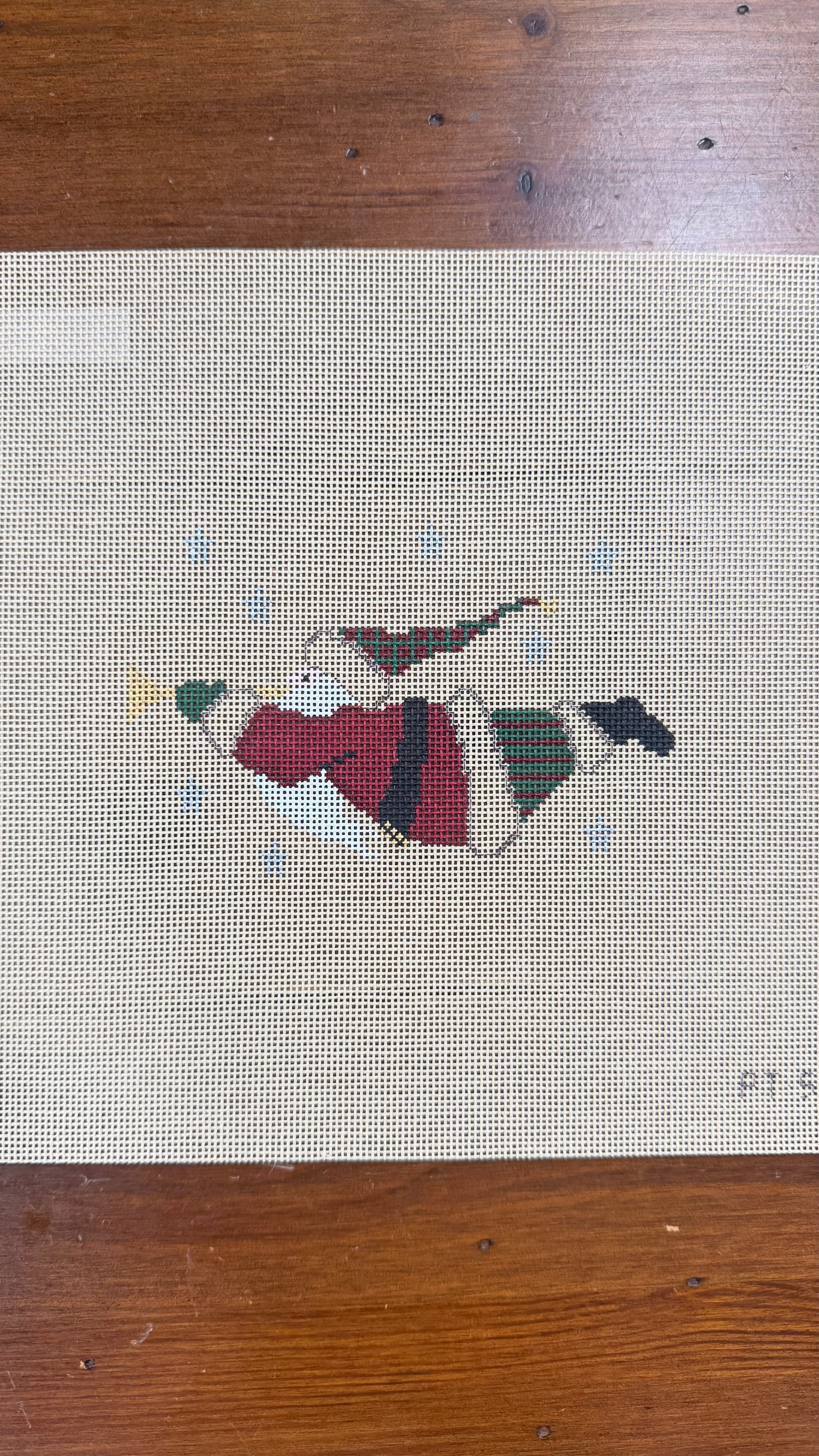 Flying Santa Canvas