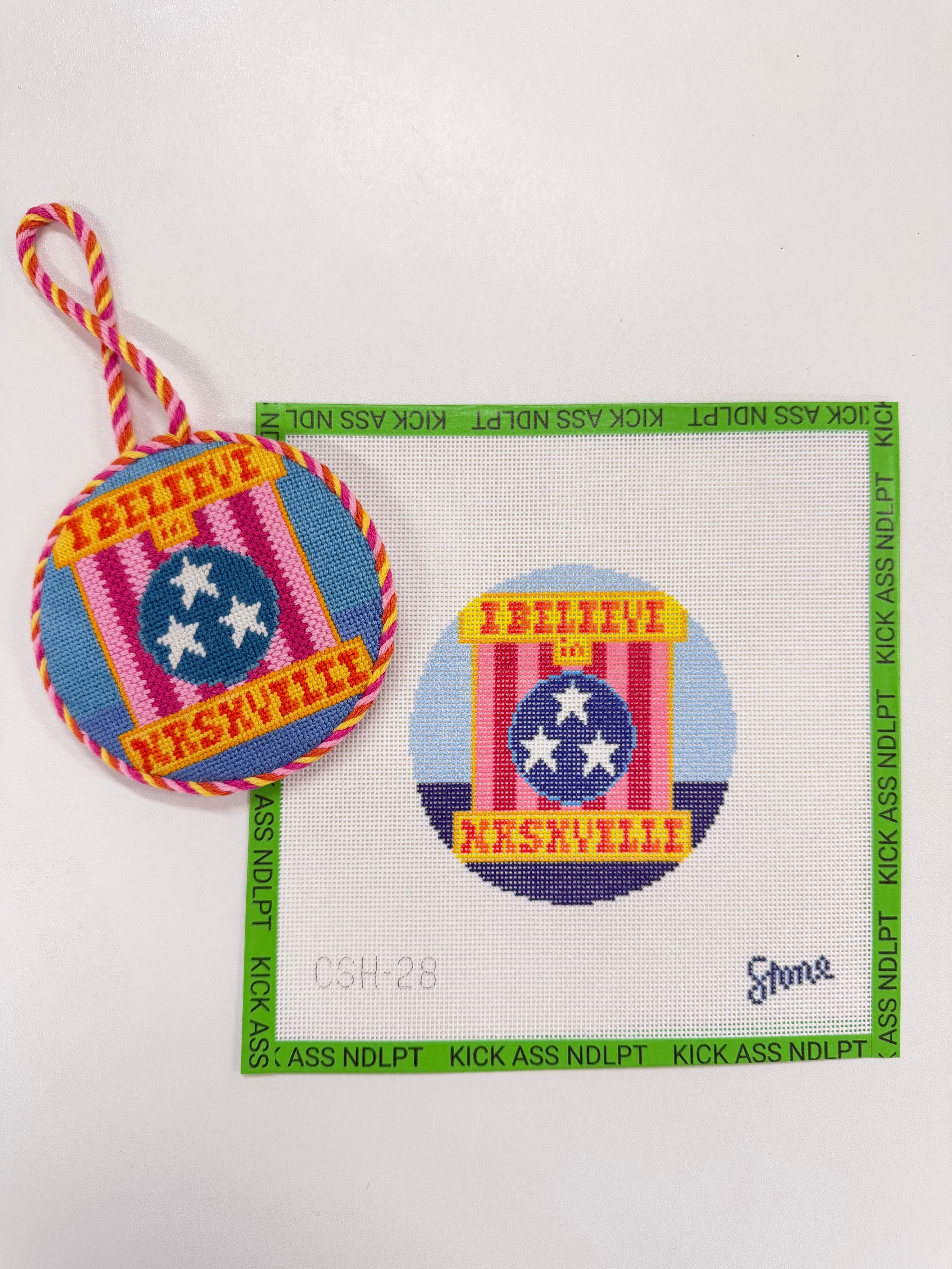 I Believe in Nashville Canvas