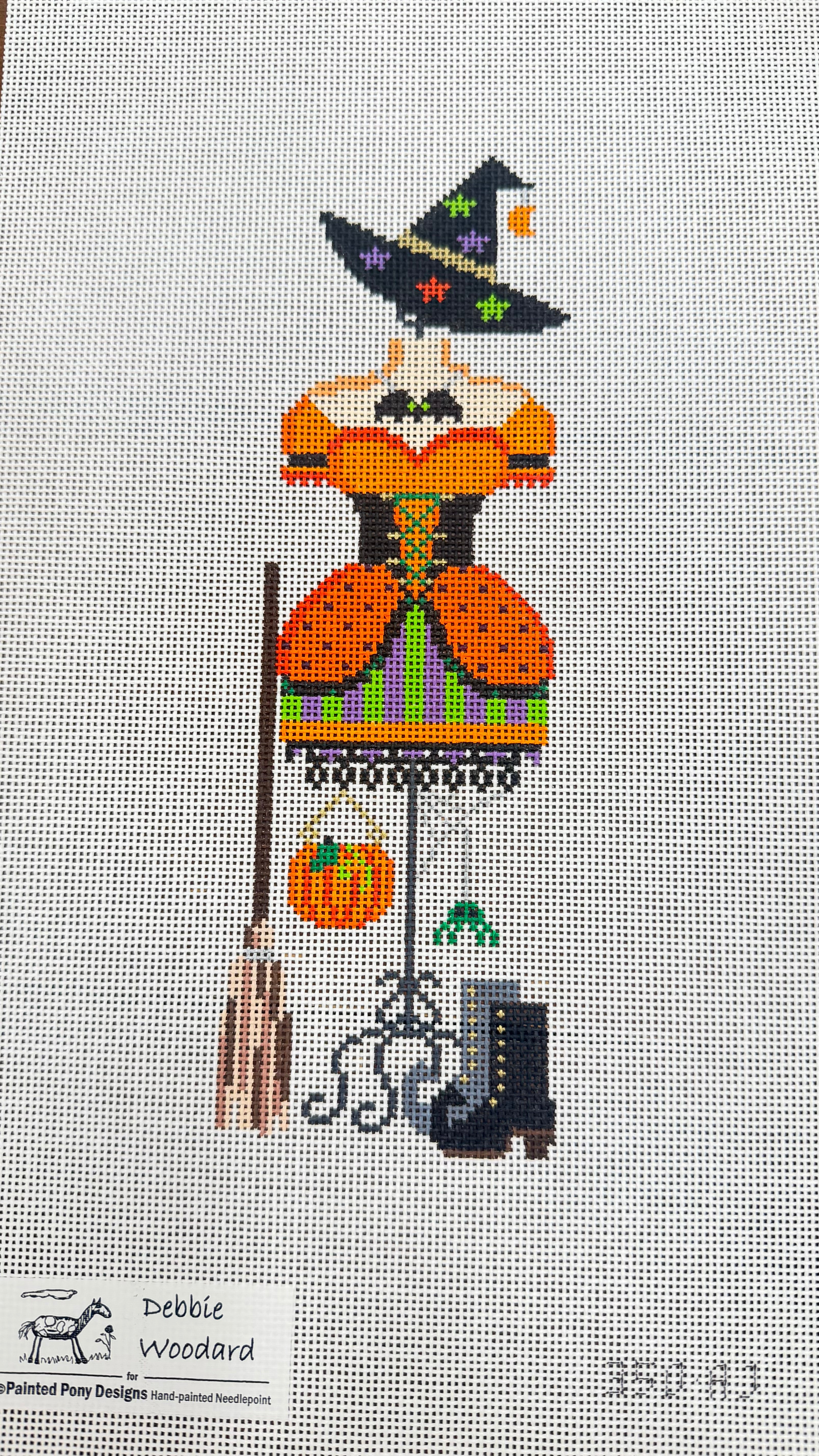 Halloween Outfit Rack Canvas