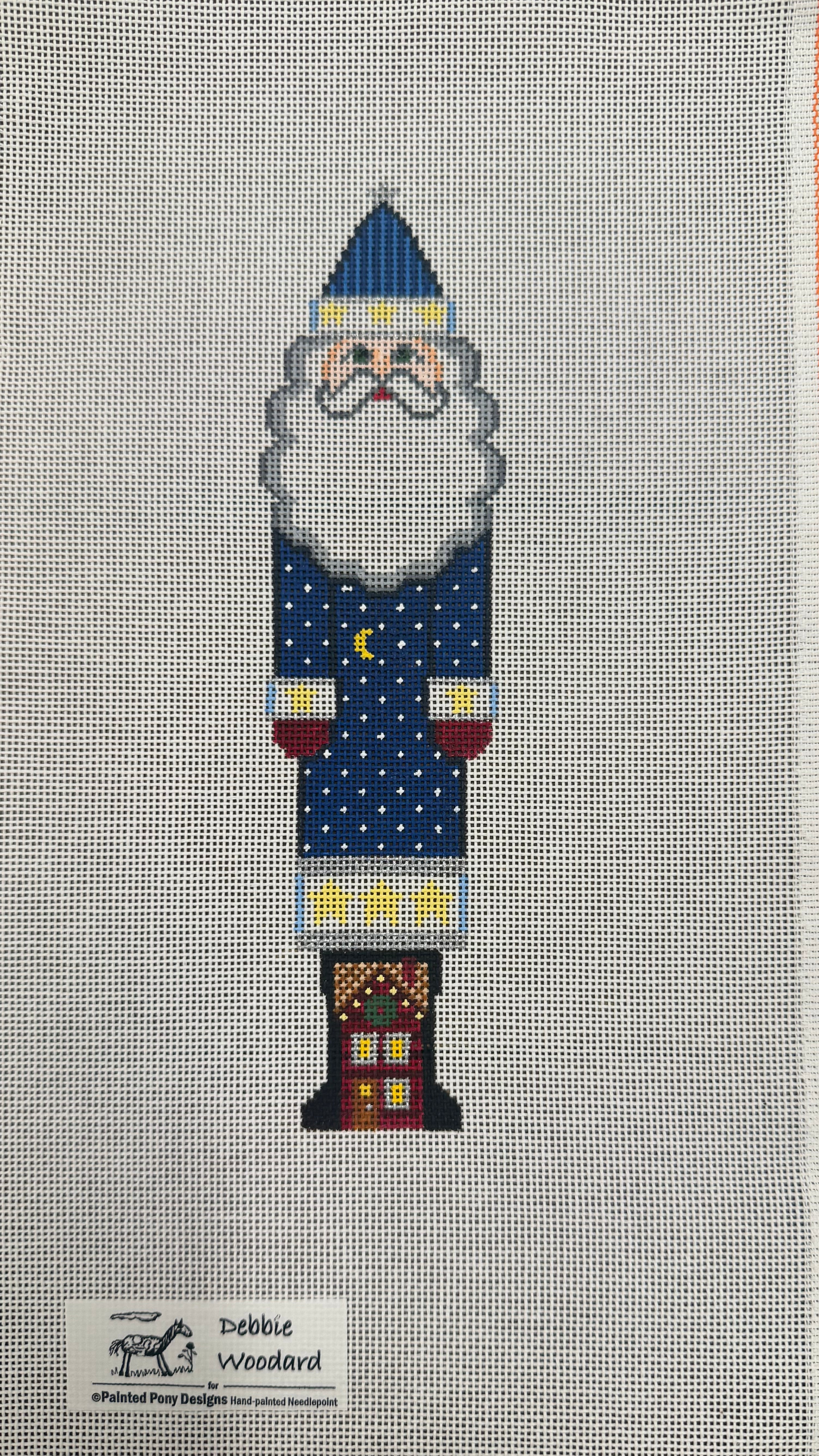 Blue Santa Wizard