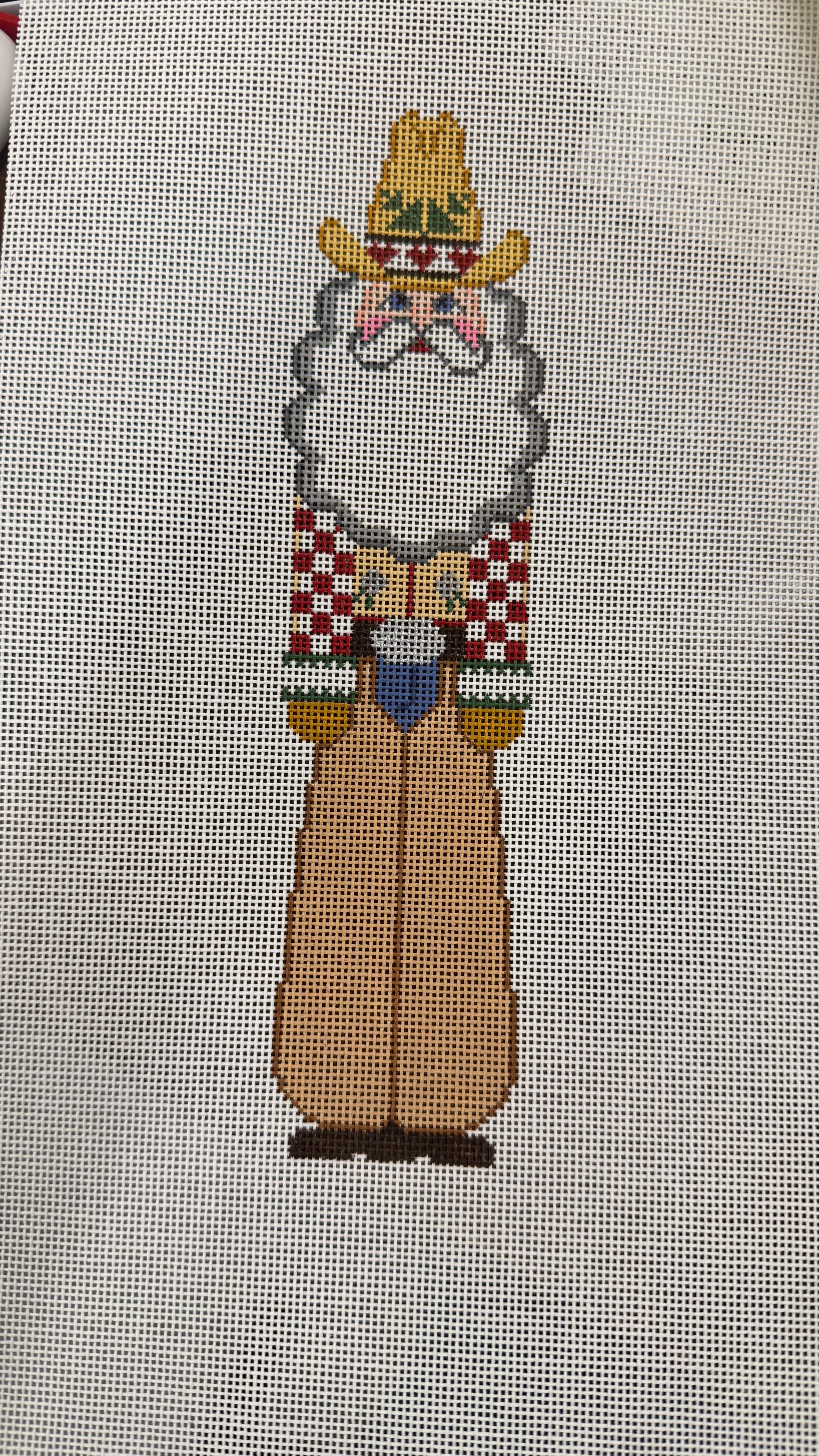 Long Tall Santa Canvas