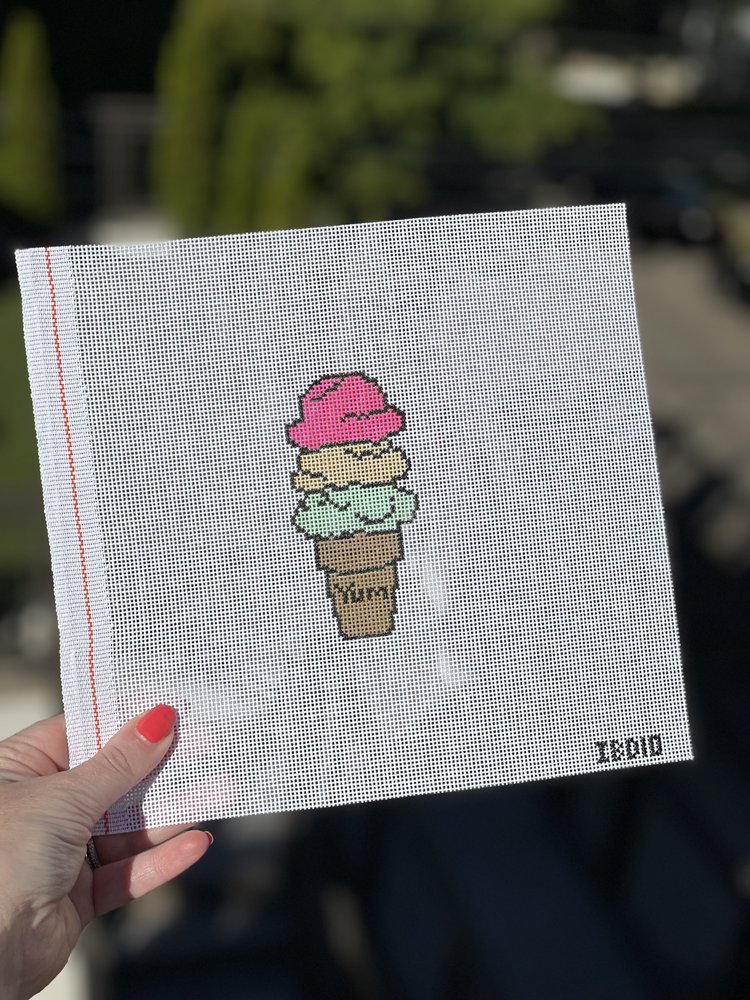 Ice Cream Cone Canvas