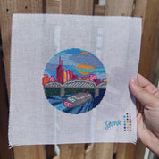 Colorful Nashville Canvas