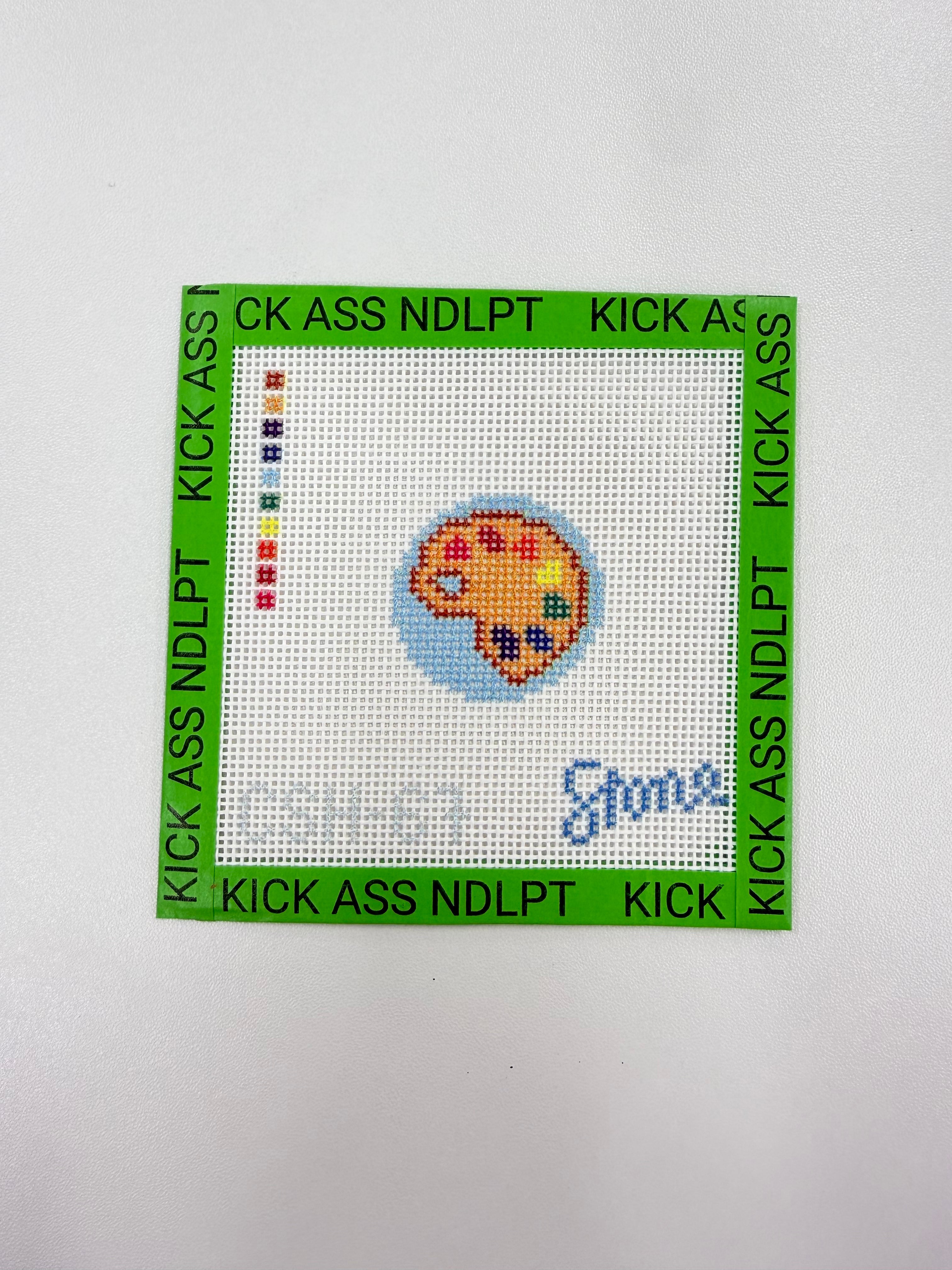 Paint Palette Mini Canvas