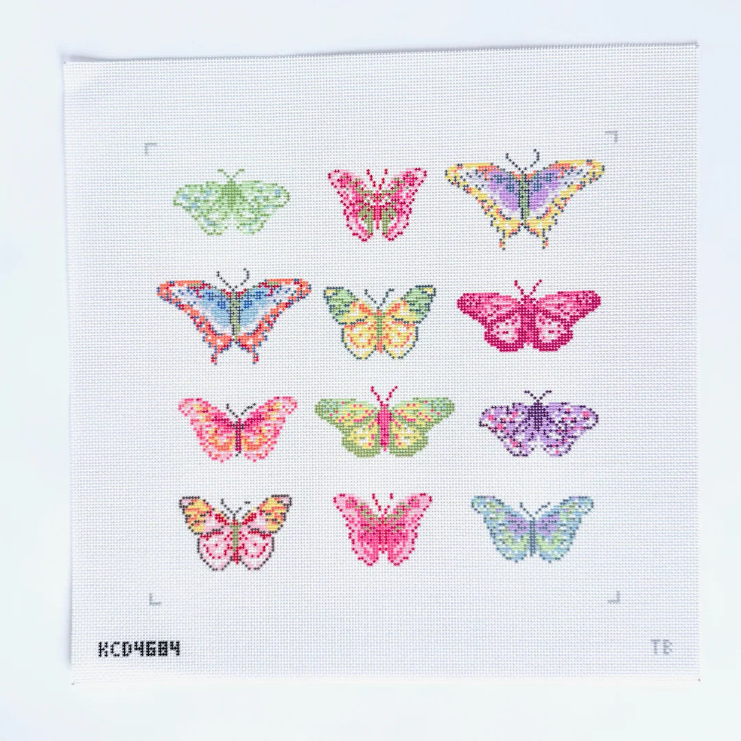 12x12 Butterflies Canvas