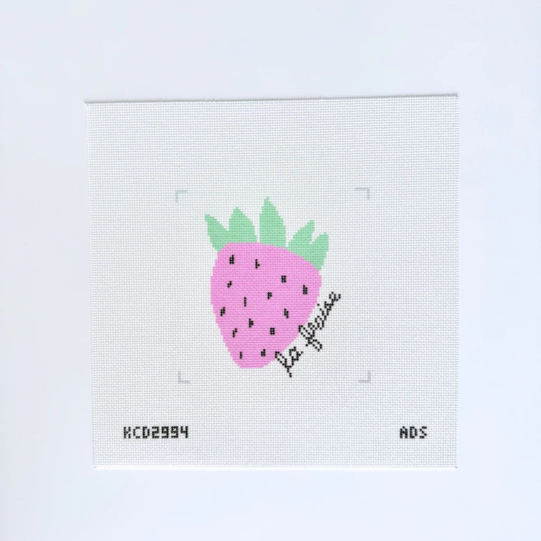 La Fraise Square Canvas
