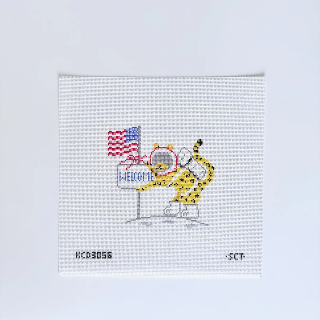 Dolce Vita Moon Landing Leopard Printed Canvas