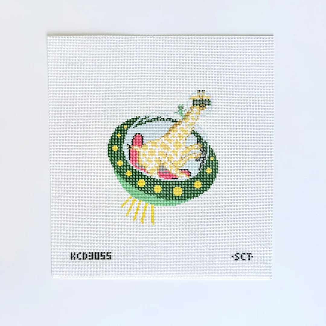 Dolce Vita Galactic Giraffe Printed Canvas