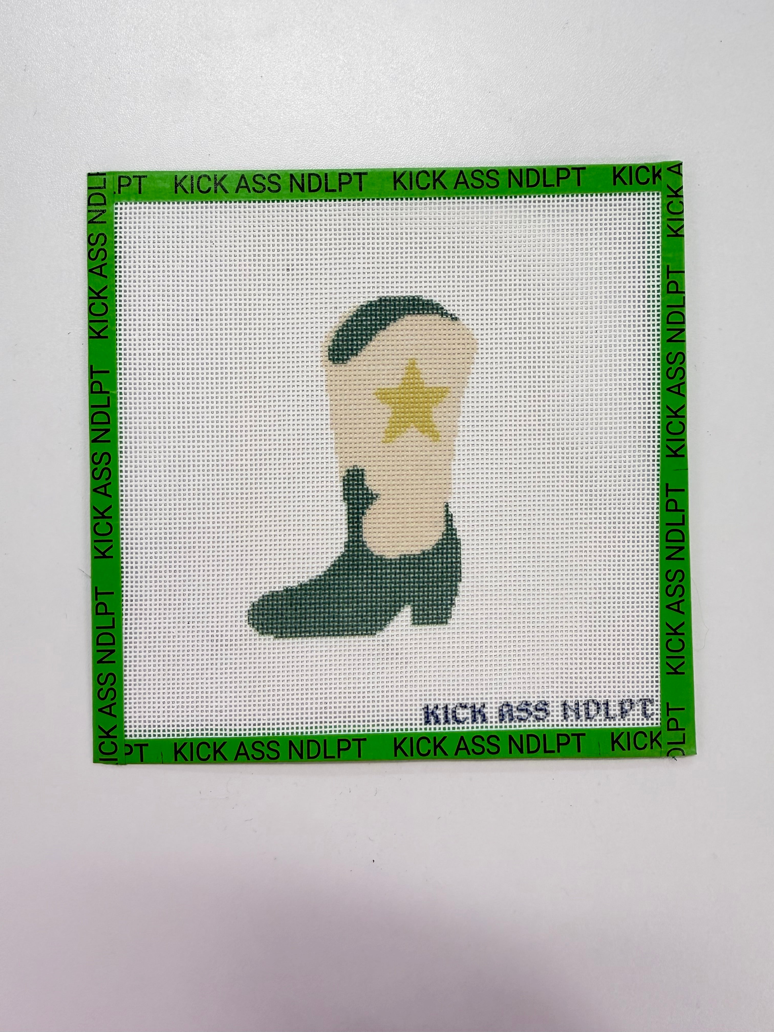 Kickin Cowgirl Canvas