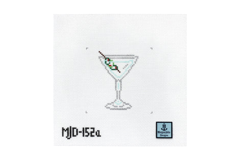Martini Silhouette Canvas