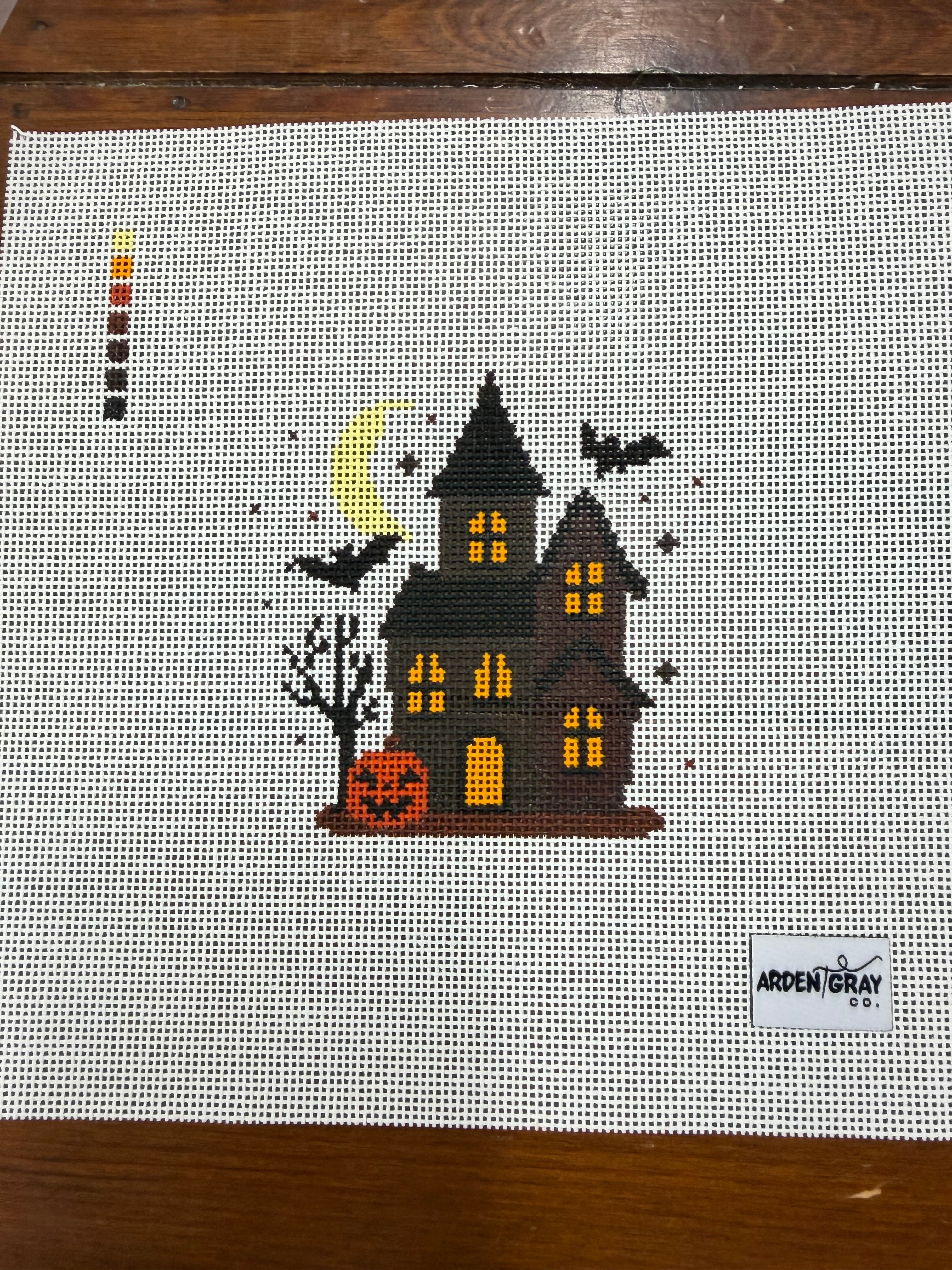 Haunted House Canvas