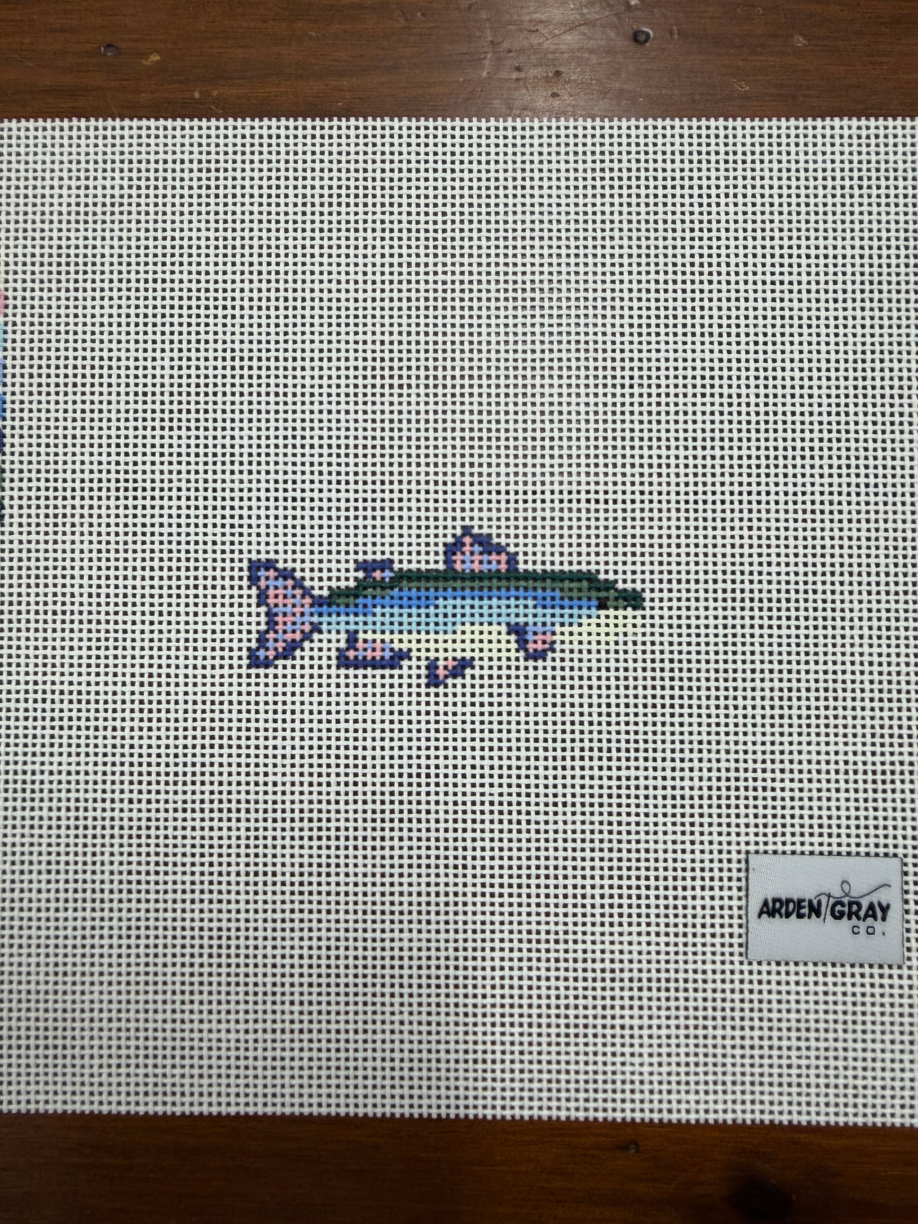 Blue Fish Canvas
