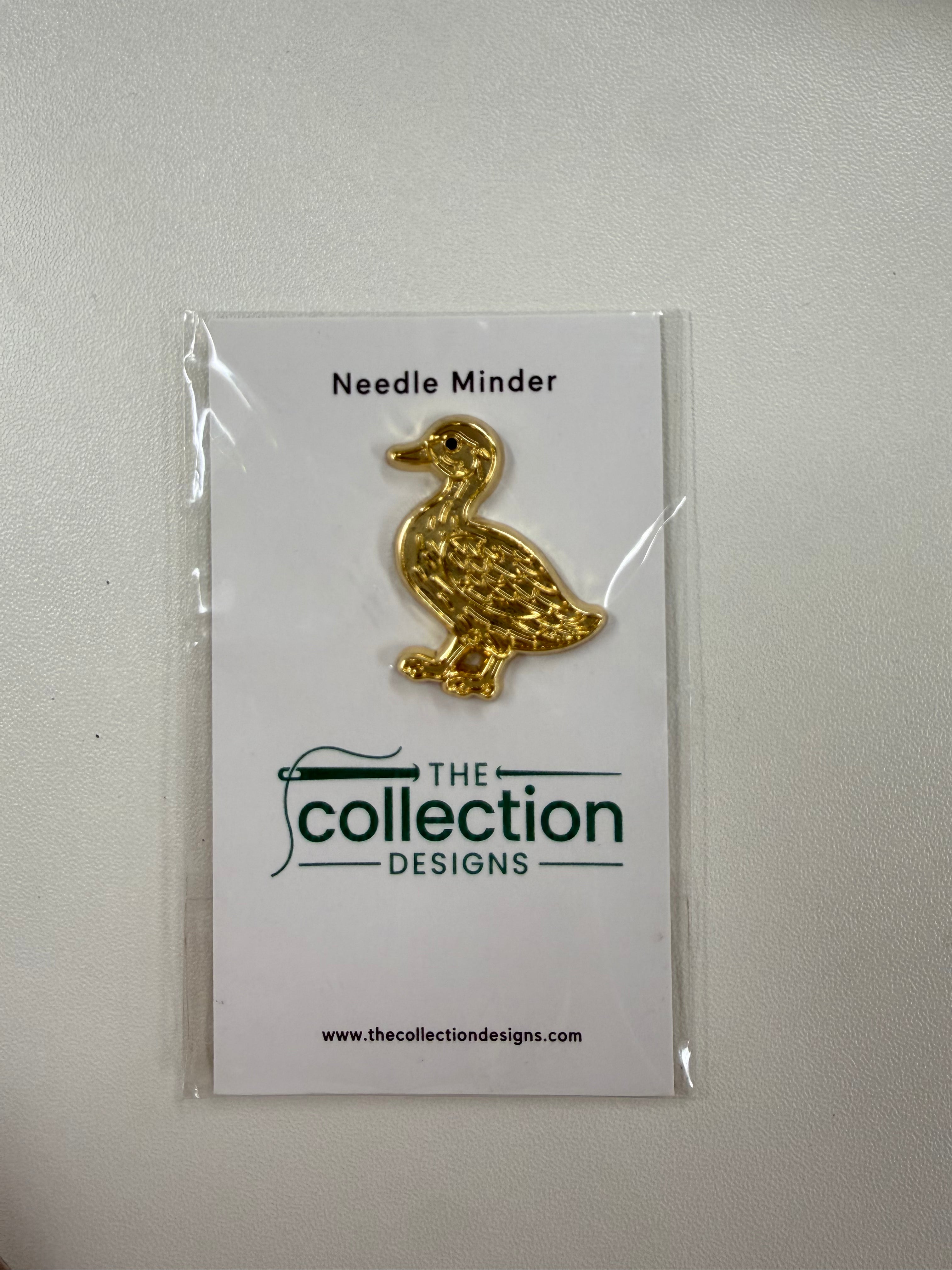 Gold Duck Needle Minder
